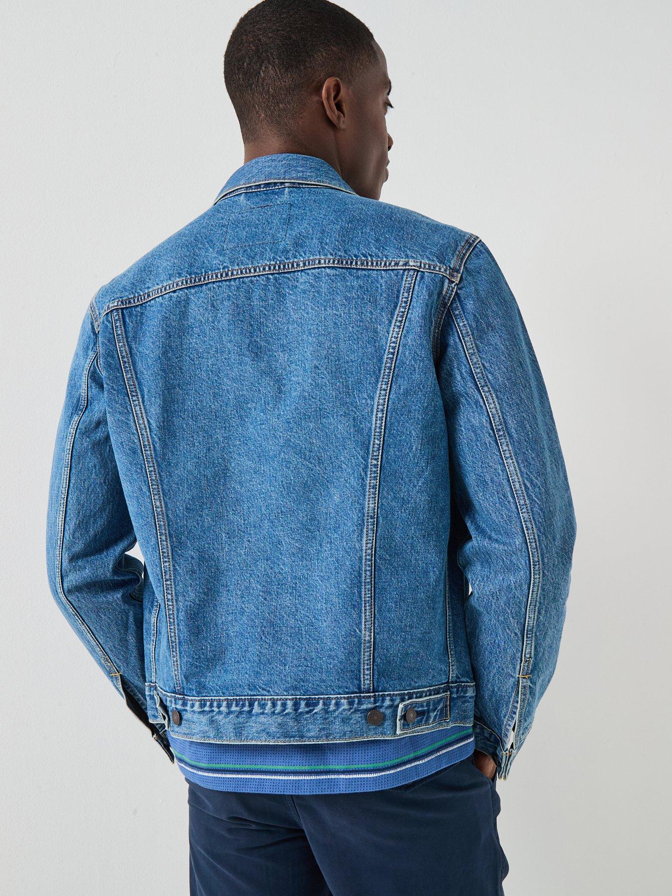  image of levis-denim-trucker-jacket-blue