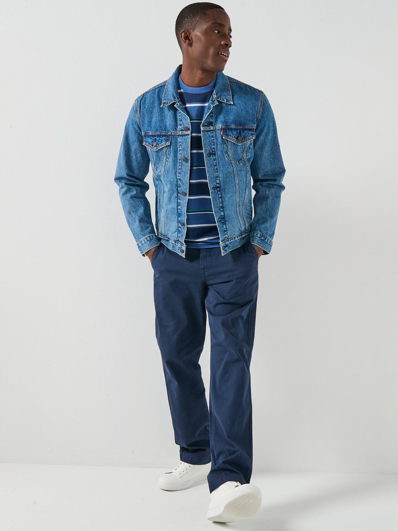  image of levis-denim-trucker-jacket-blue