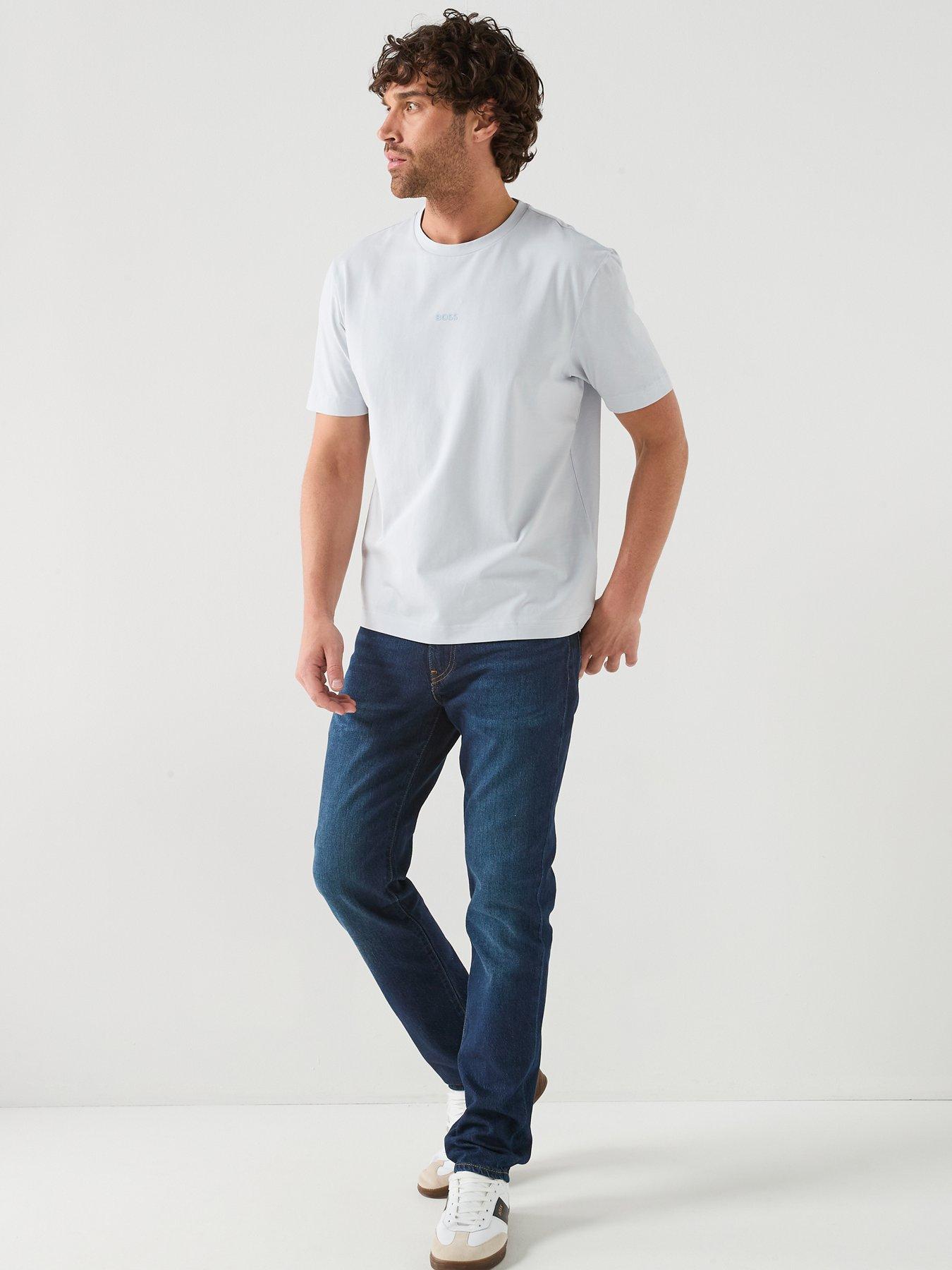 Image 3 of 6 of BOSS Tchup T-Shirt- Grey