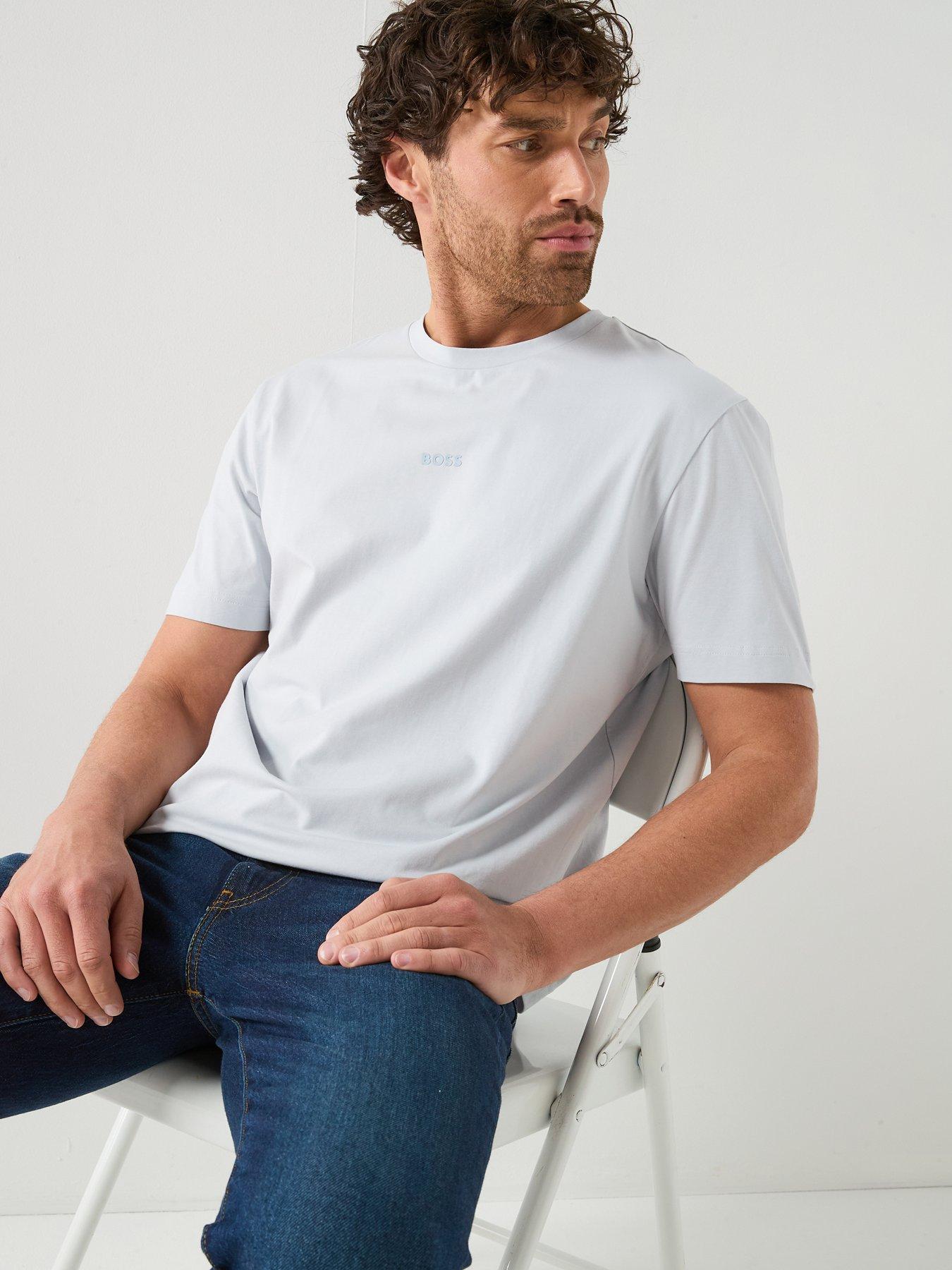  image of boss-tchup-t-shirt--grey