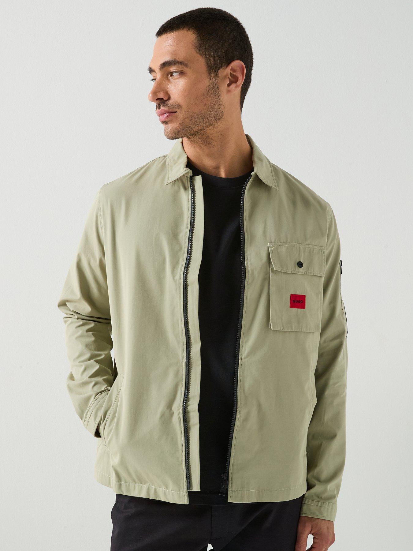HUGO Emmond Overshirt- Green