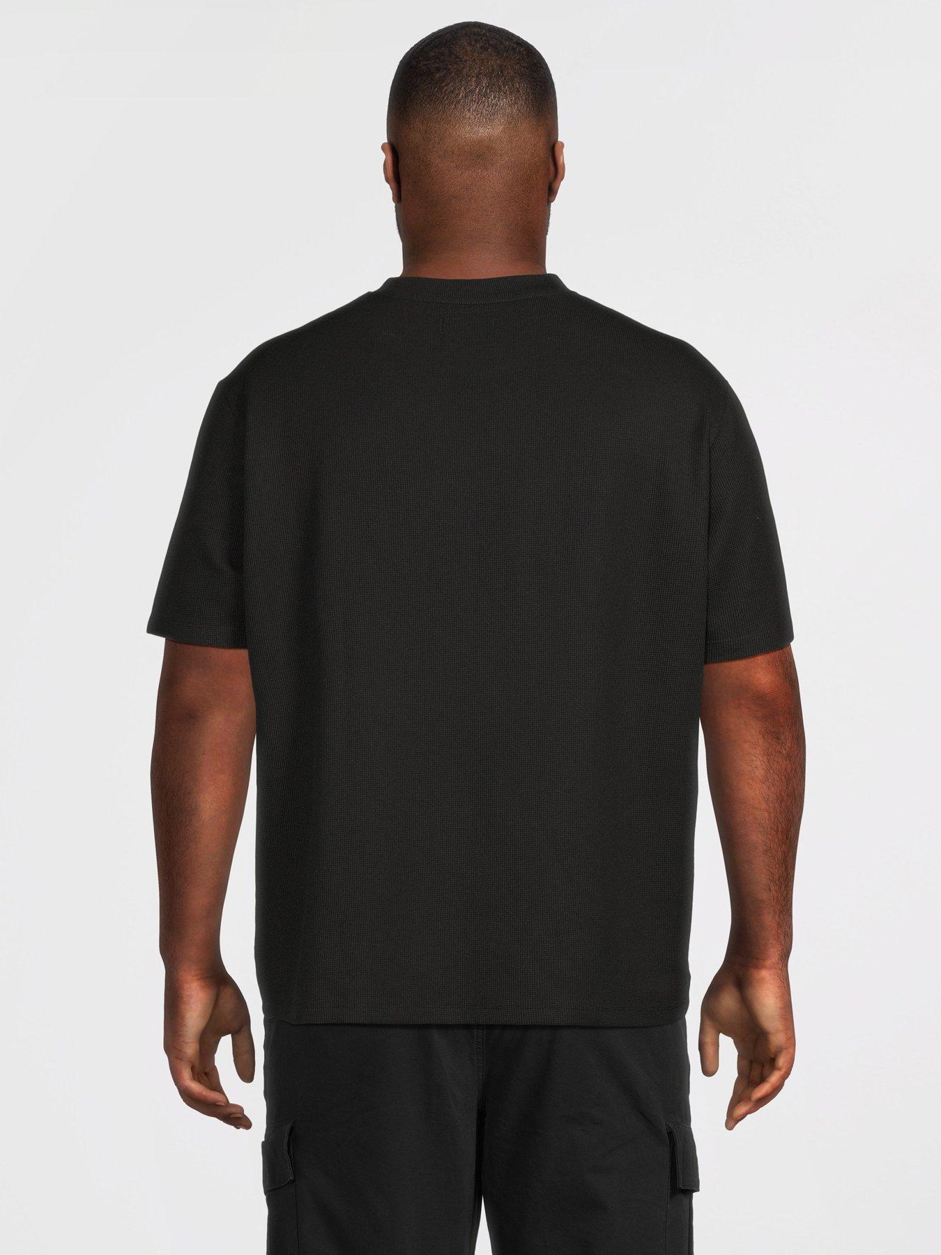  image of jack-jones-plus-austin-t-shirt-black