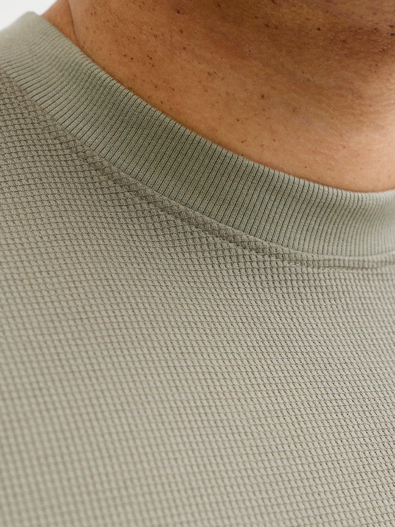 Image 5 of 5 of Jack & Jones Plus Austin T-Shirt - Khaki