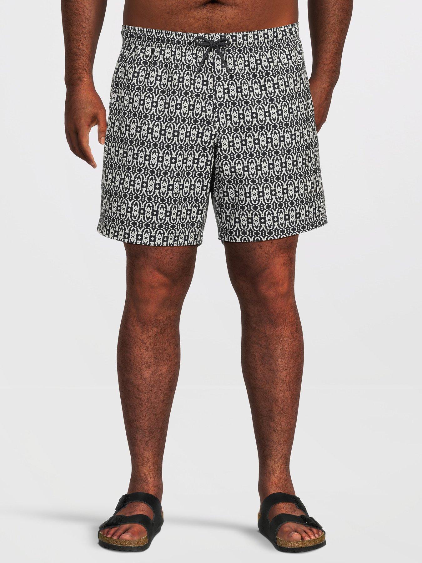 Jack & Jones Plus Shell Swim Shorts - Blue