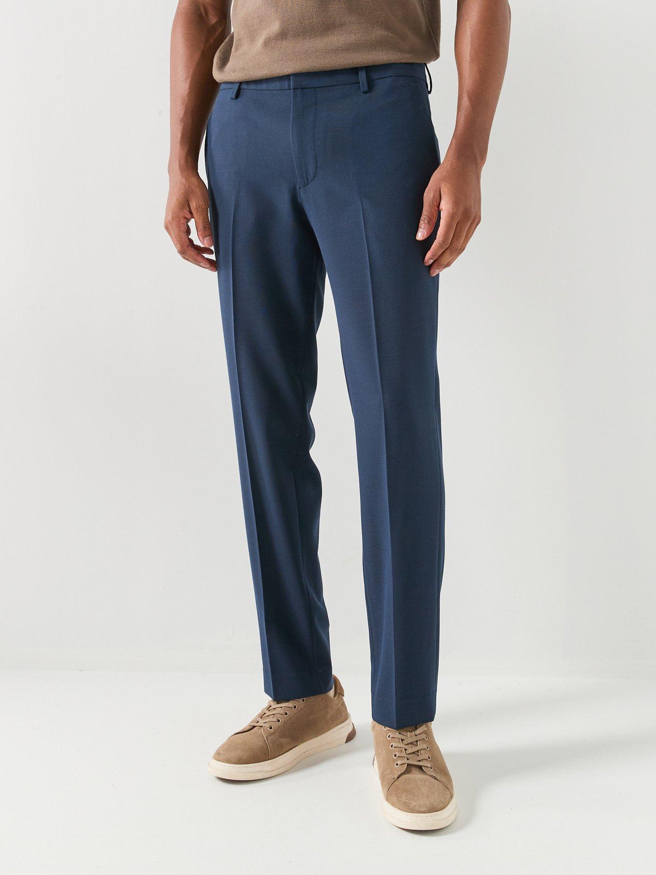 Image 1 of 6 of Jack & Jones Premium Martin Suit Trousers - Navy