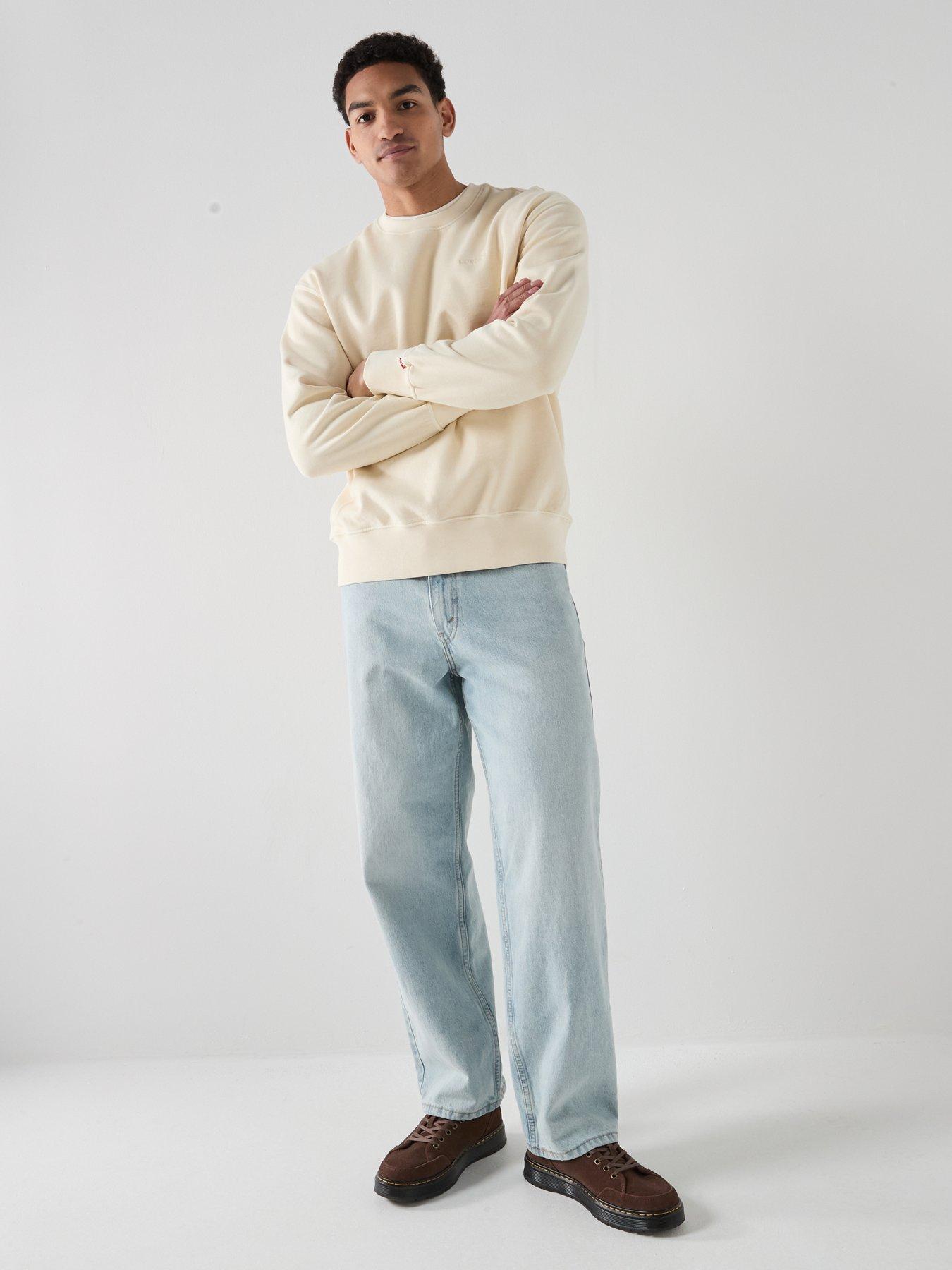  image of levis-authentic-relaxed-fit-crew-sweat-top