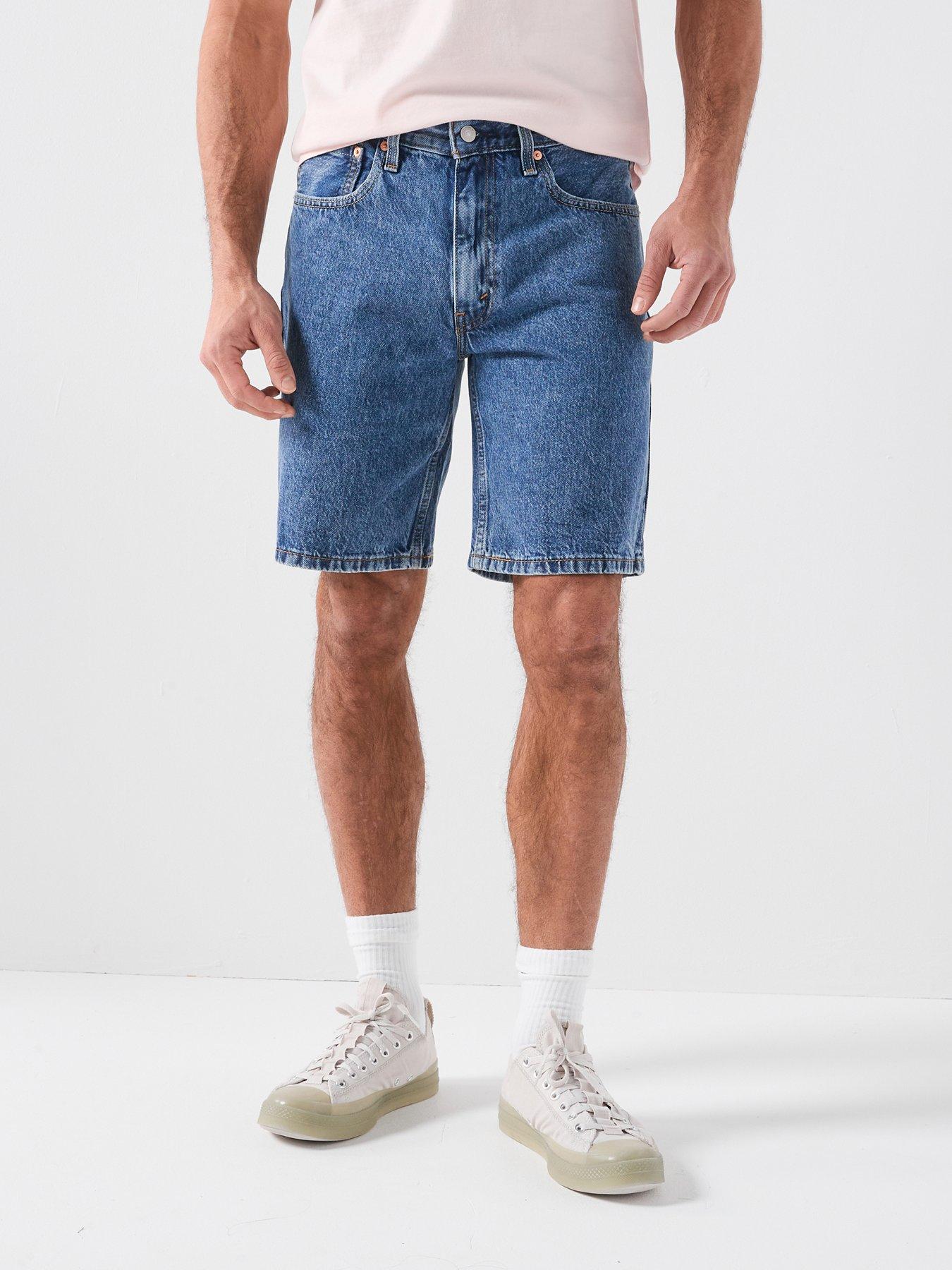 Levi's 454 Relaxed Fit Denim Shorts - Song Of The Year Blue