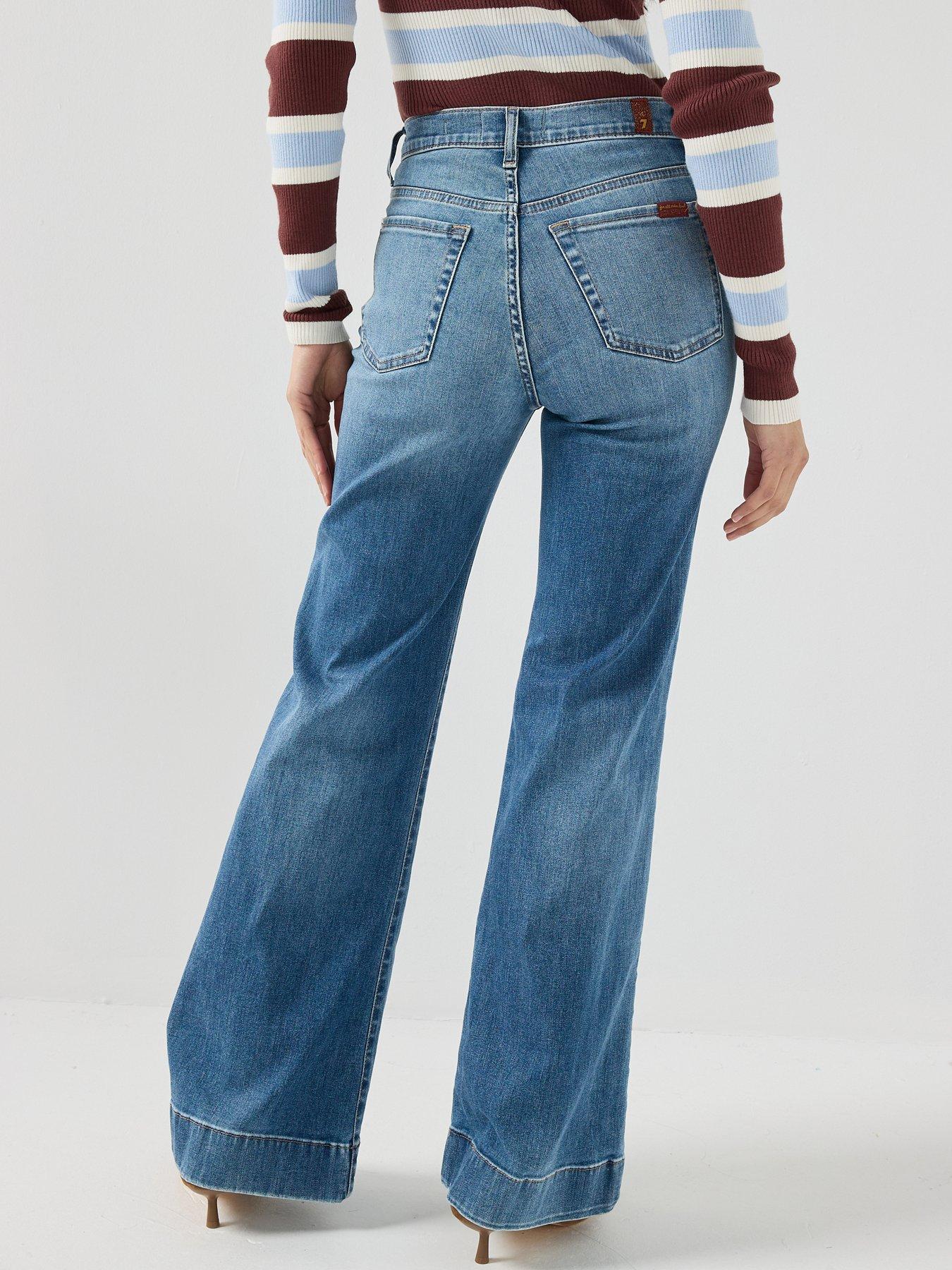 Image 2 of 5 of 7 FOR ALL MANKIND Slim Illusion Modern Dojo Tailorless - Blue