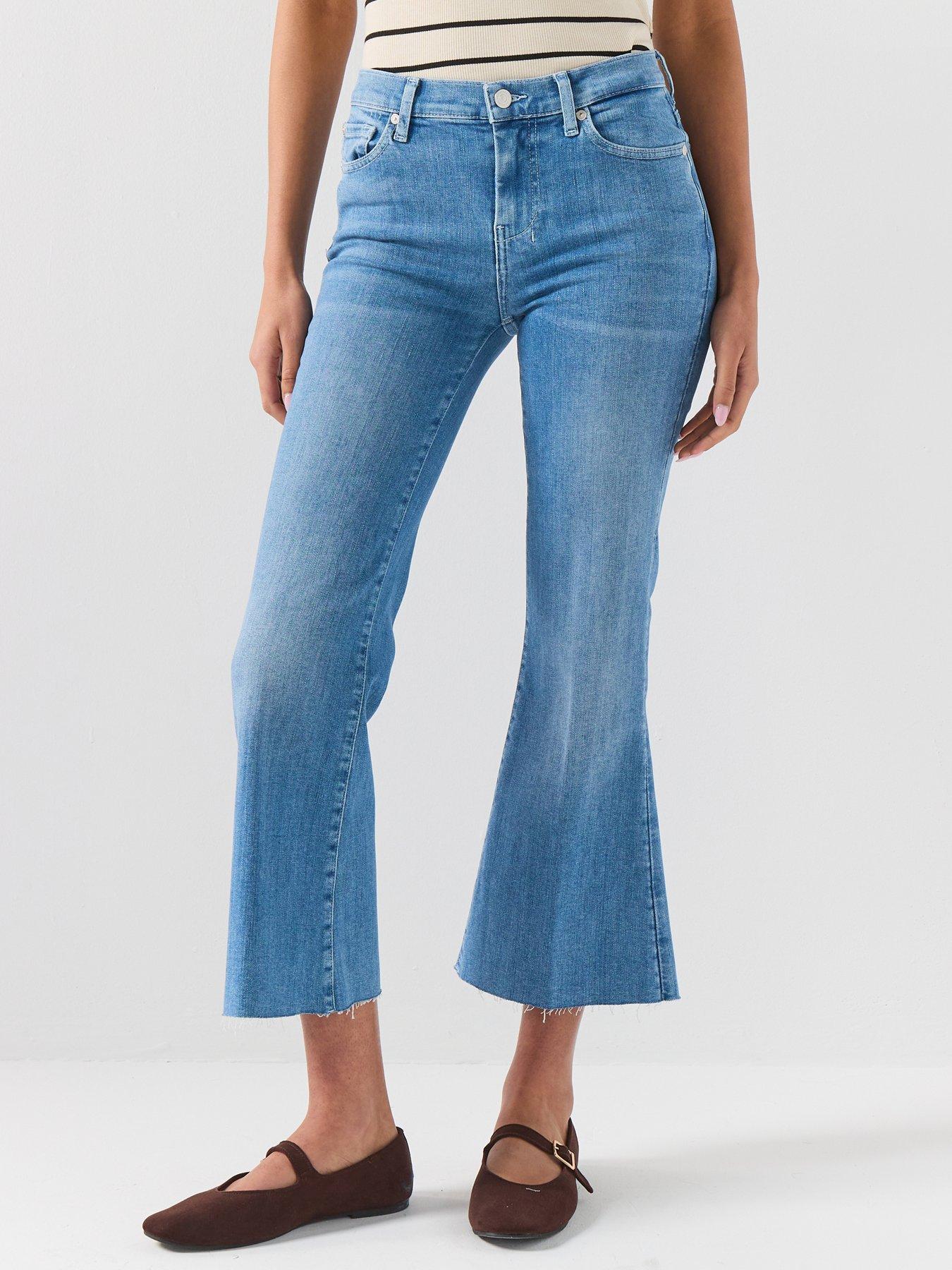 7 FOR ALL MANKIND Slim Illusion Cropped Dojo