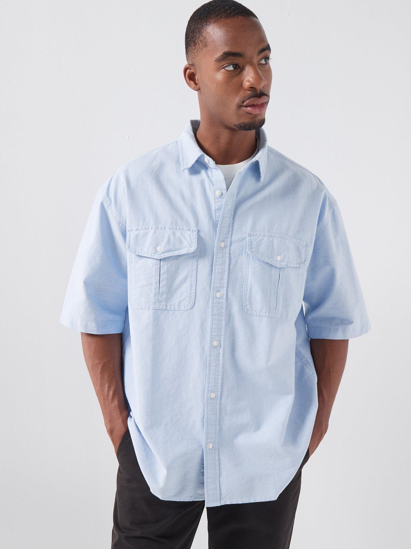 Levi's Pacifica Loose Fit Short Sleeve Shirt - Light Blue