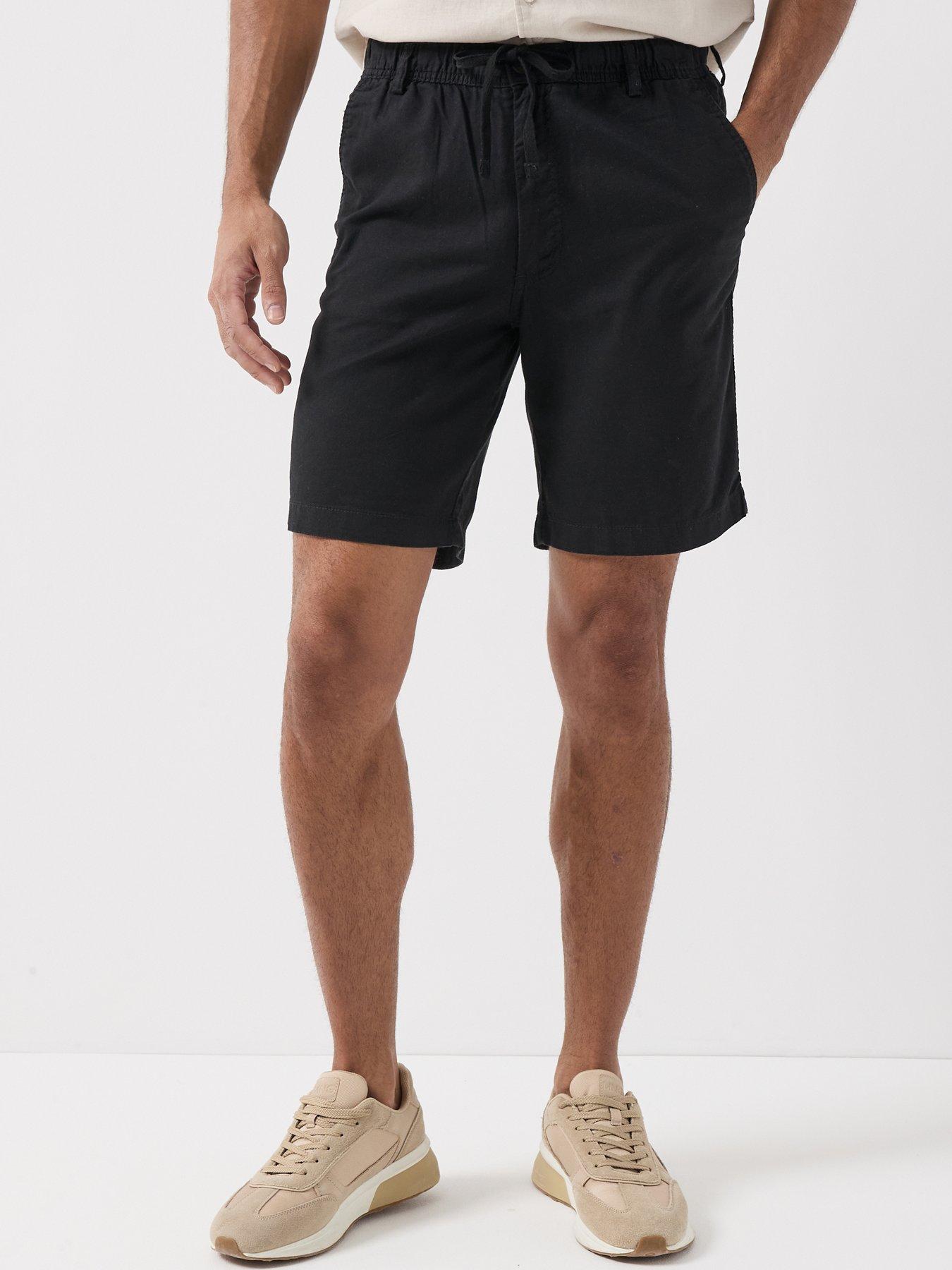 Jack & Jones Jaiden Hybrid Bondi Jogger Shorts - Black