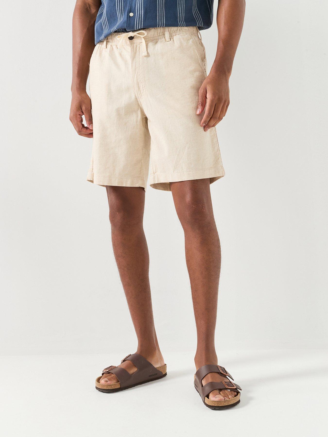 Jack & Jones Jaiden Hybrid Bondi Shorts - Cream