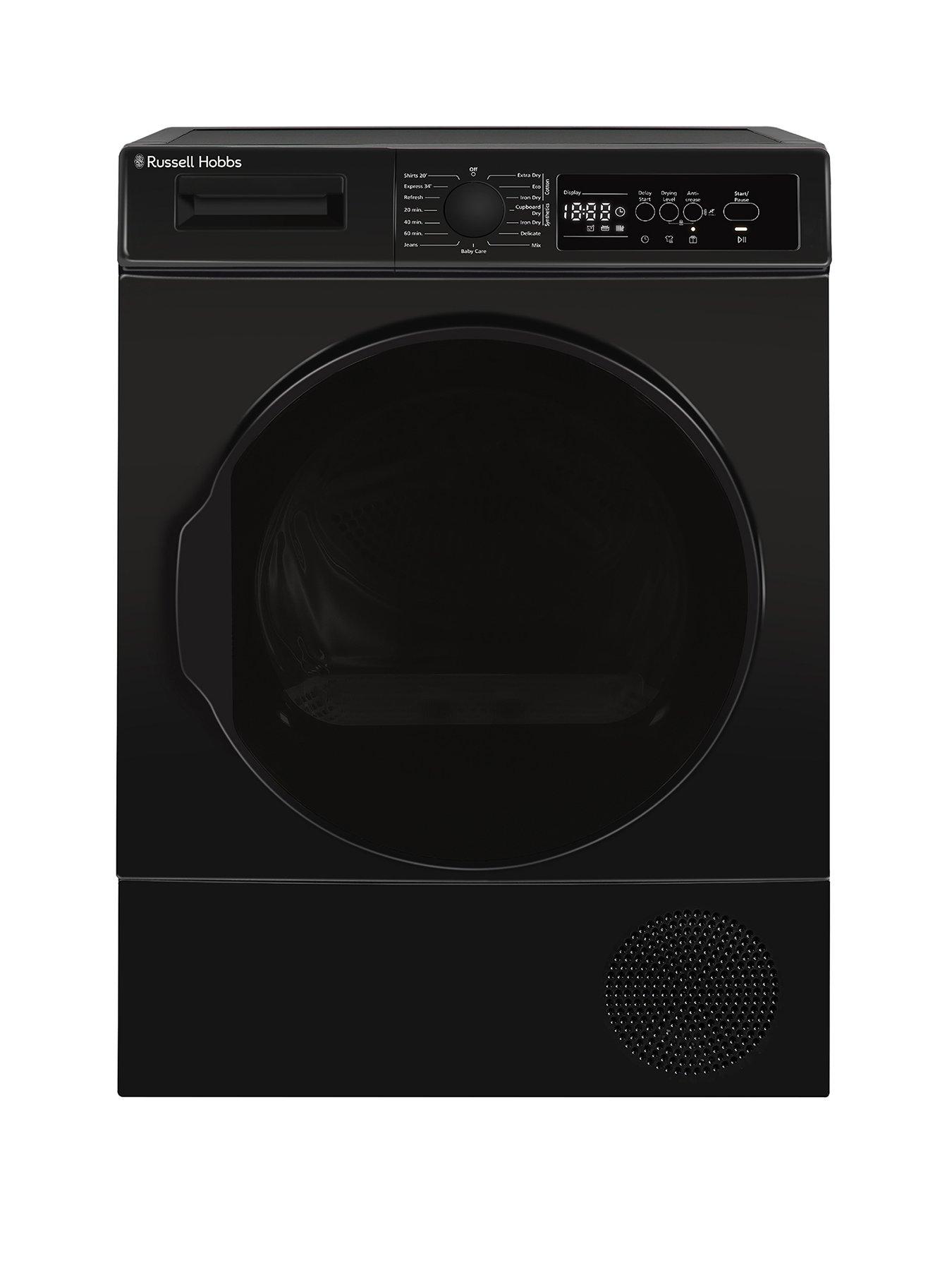 russell-hobbs-rh8hptd1e12b-8kg-heat-pump-tumble-dryer-black