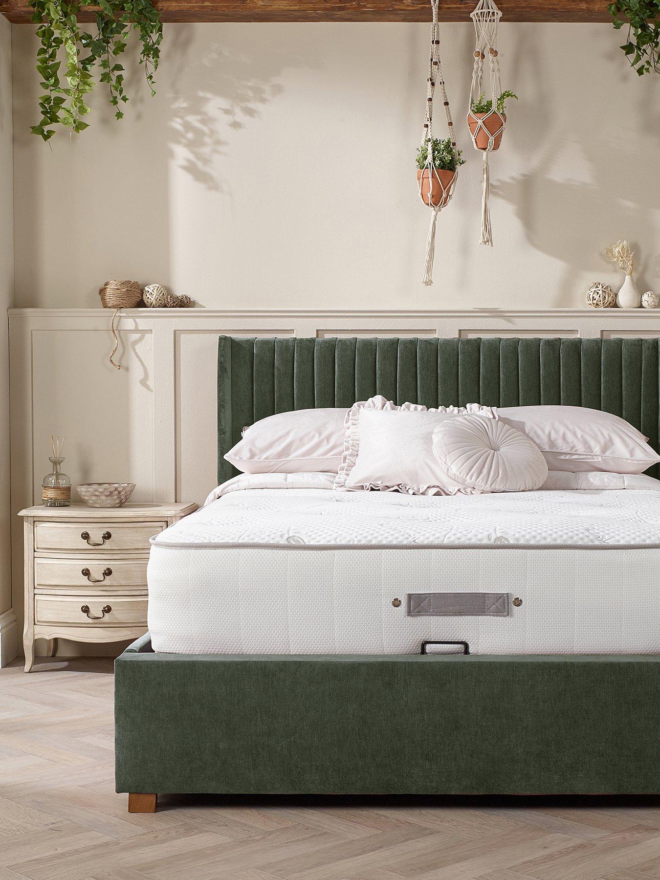  image of catherine-lansfield-soho-ottoman-bed-moss