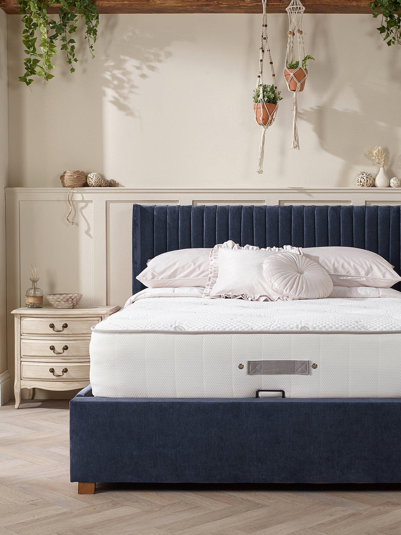 Image 1 of 4 of Catherine Landsfield Soho Ottoman Bed - Navy