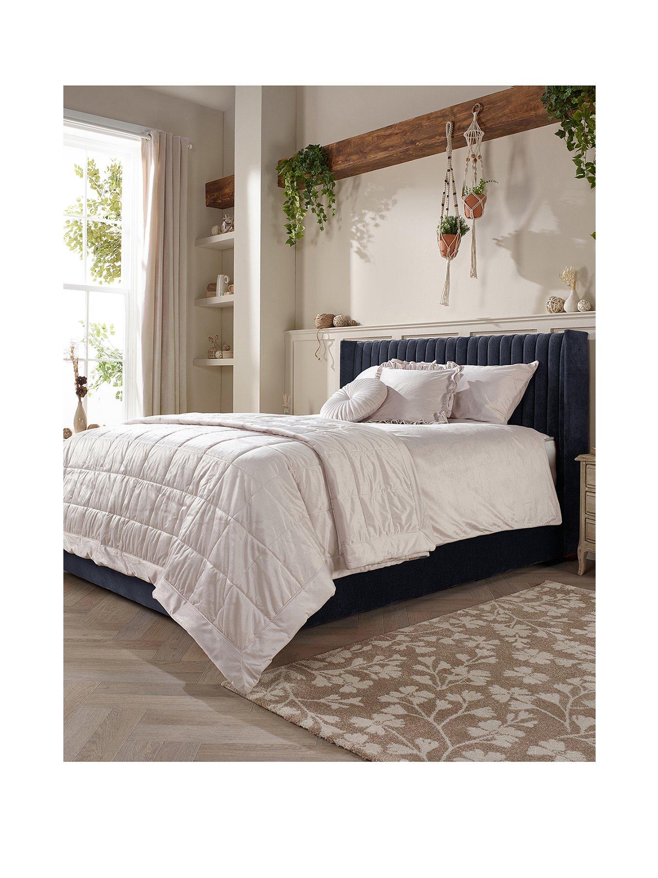 stillFront image of catherine-lansfield-soho-ottoman-bed-navy
