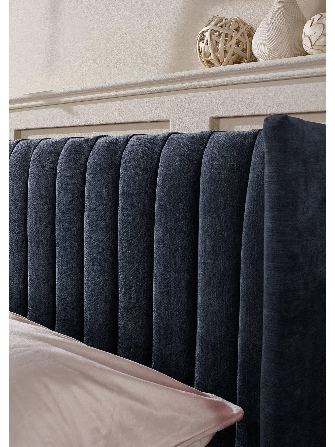 Image 4 of 4 of Catherine Landsfield Soho Ottoman Bed - Navy