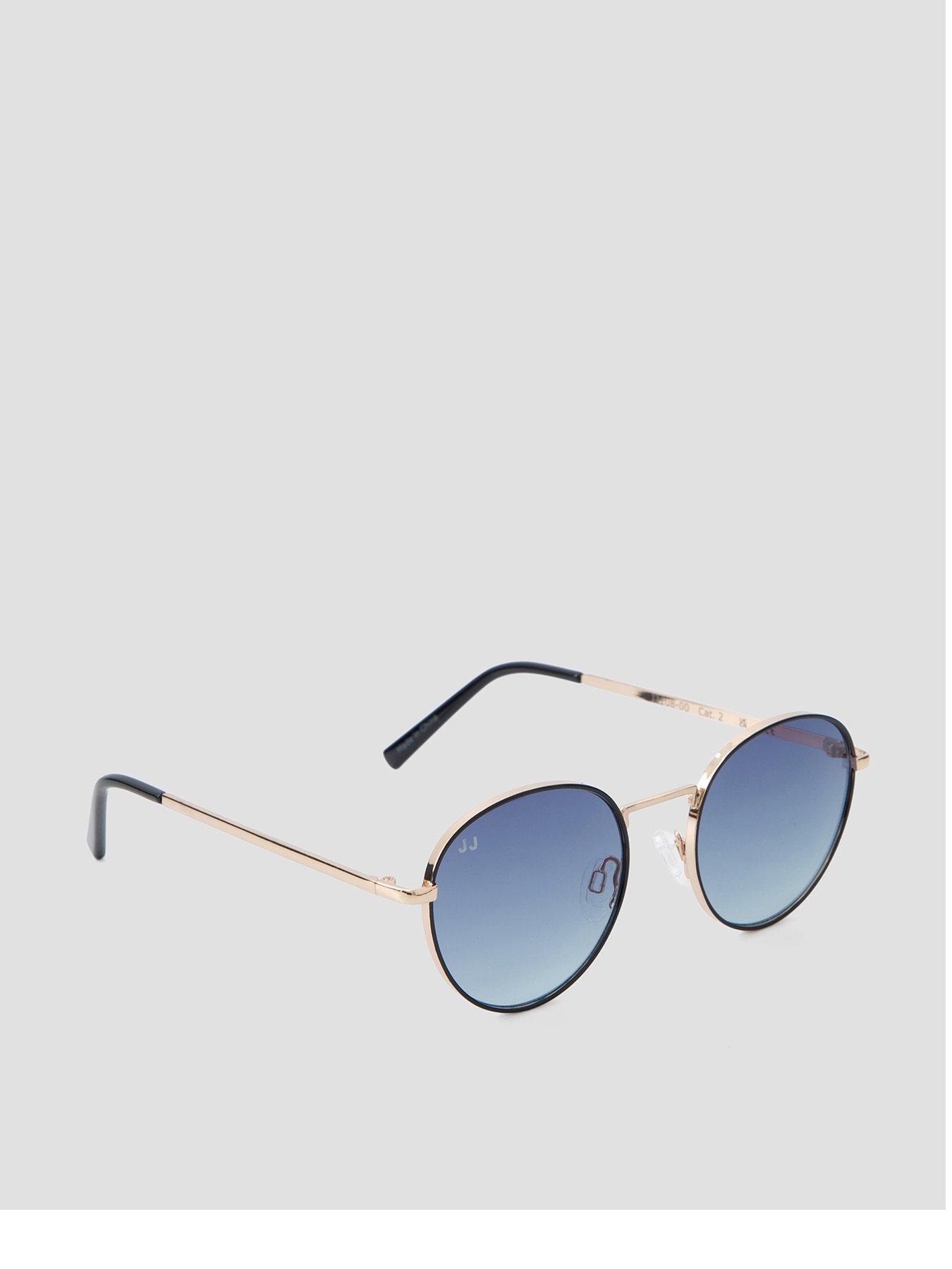  image of jack-jones-ryder-sunglasses-gold