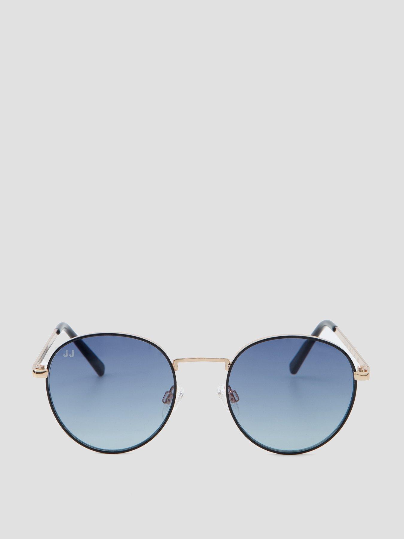  image of jack-jones-ryder-sunglasses-gold