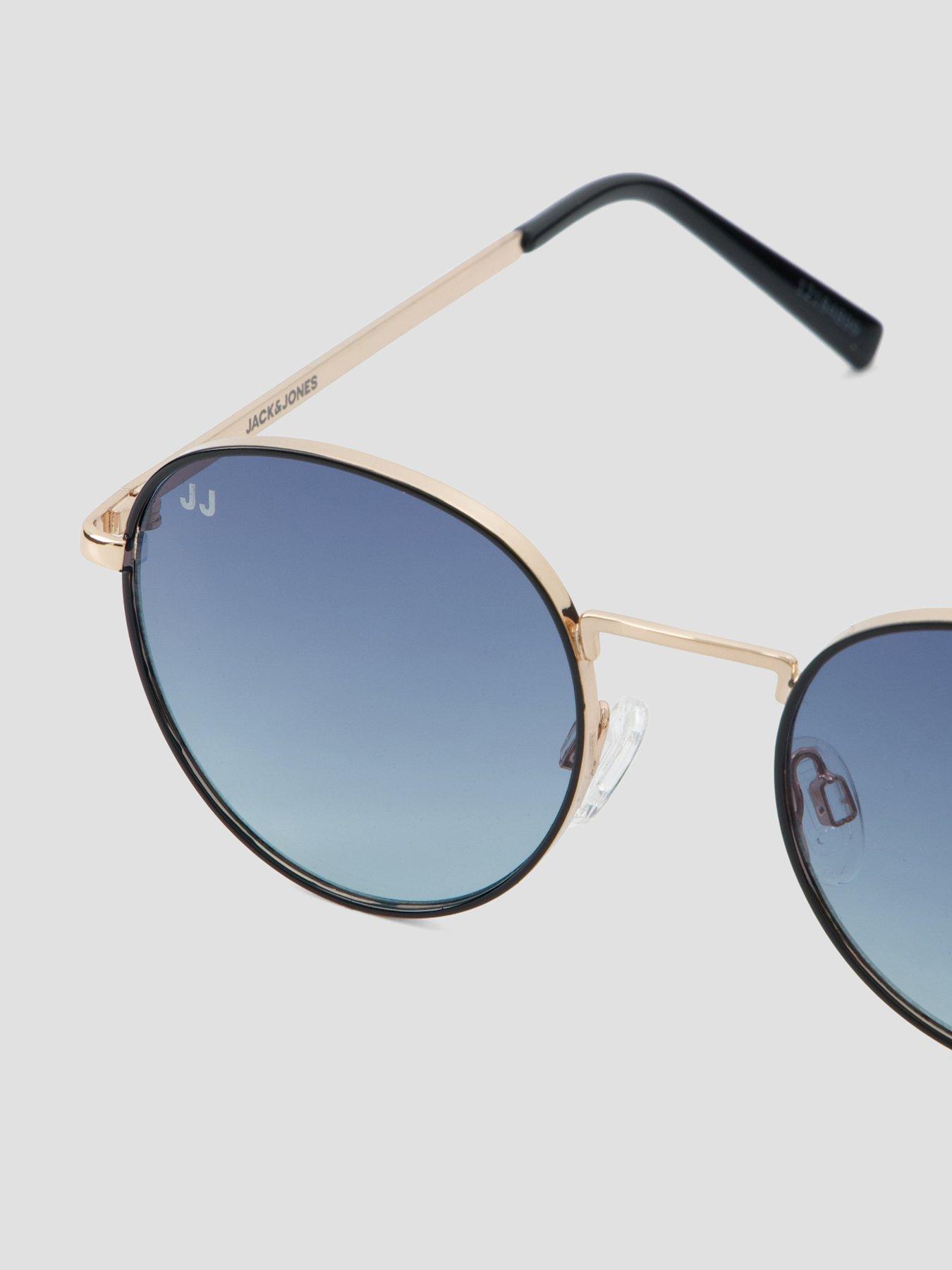  image of jack-jones-ryder-sunglasses-gold