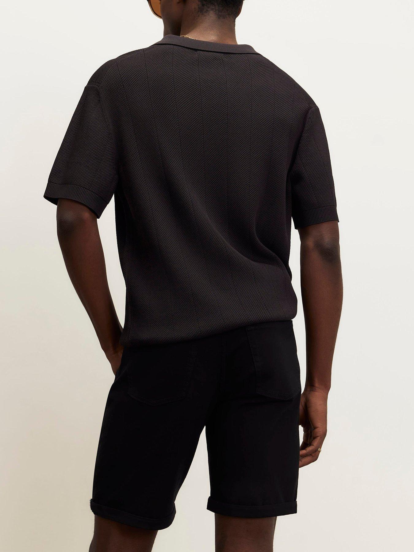 Image 2 of 4 of River Island Slim Short - Black