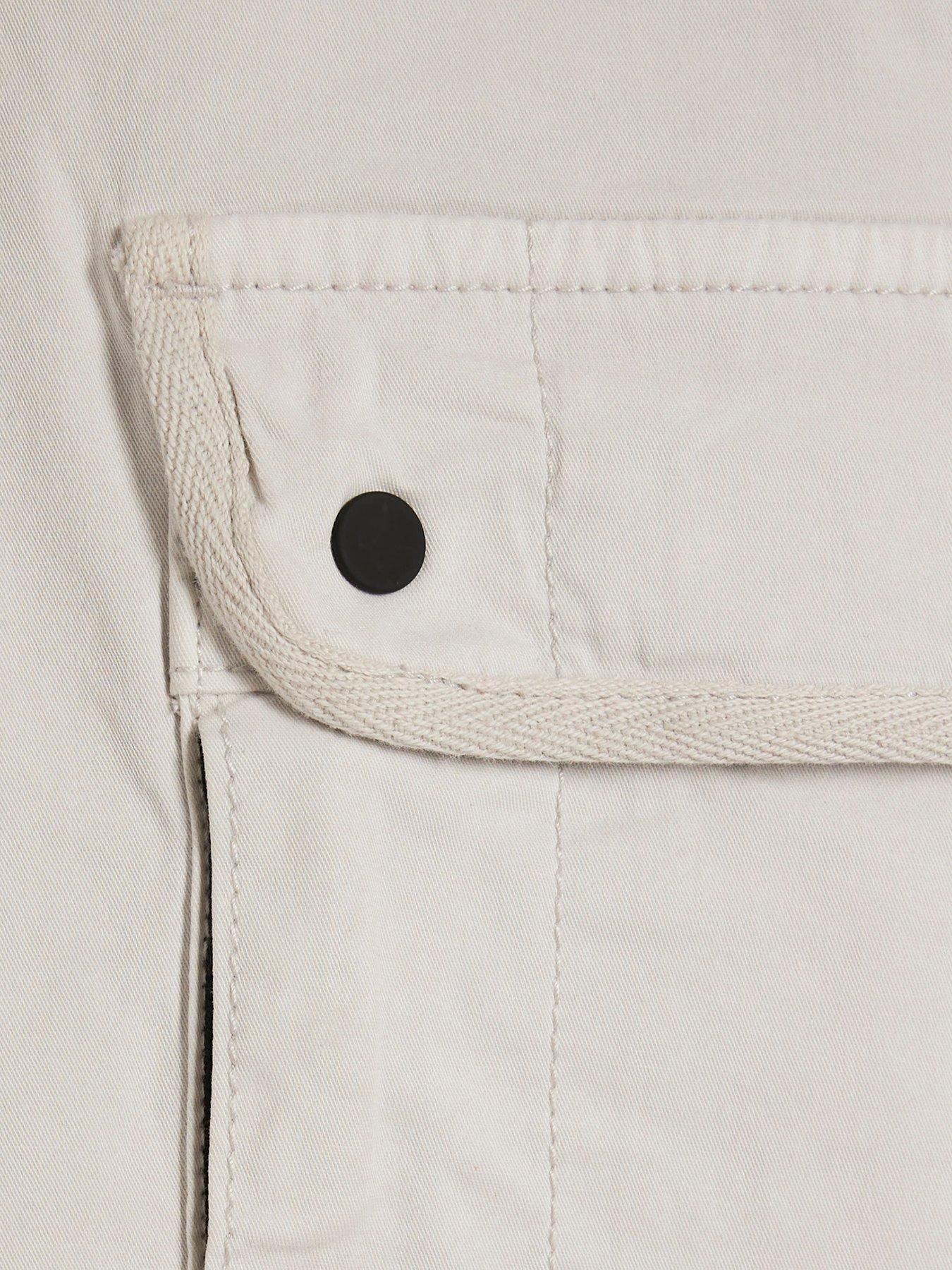 Image 5 of 6 of River Island Romeo Cargo Shorts - Grey