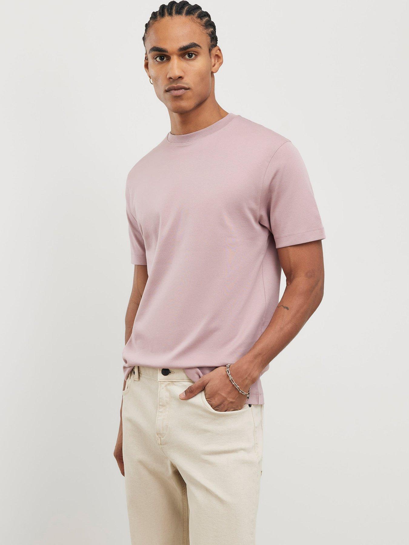 River Island Slim Essentials Short Sleeve T-Shirt - Pink