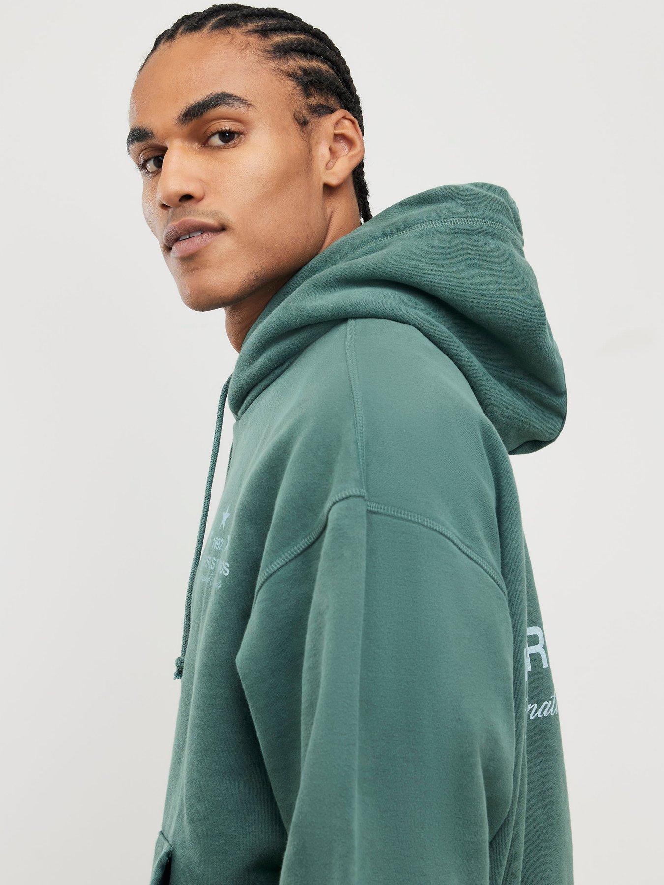  image of river-island-lisiere-studios-hoodie-green