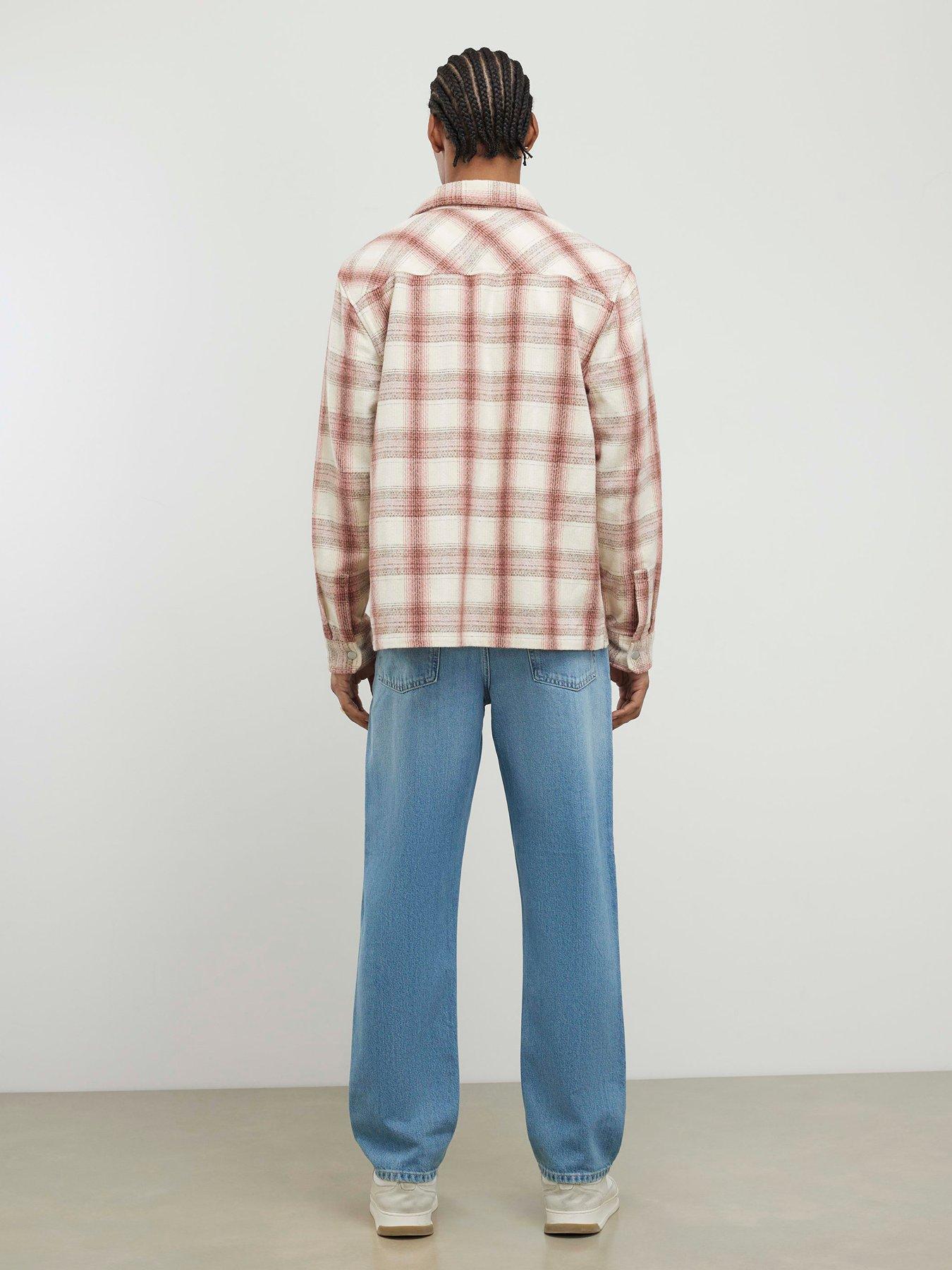  image of river-island-straight-luciento-jeans-blue