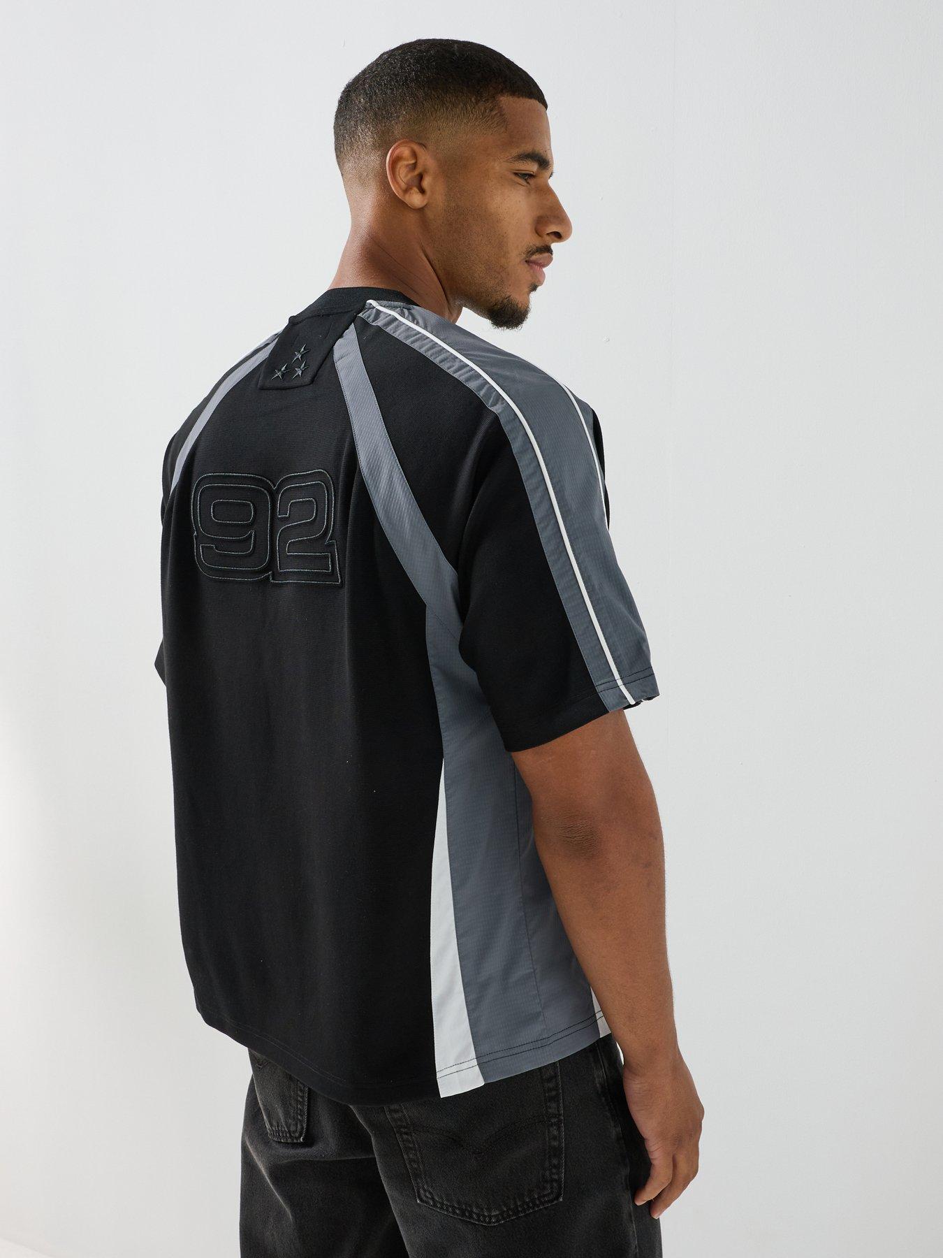 Image 2 of 6 of River Island River Island Short Sleeve Palais Football T-shirt