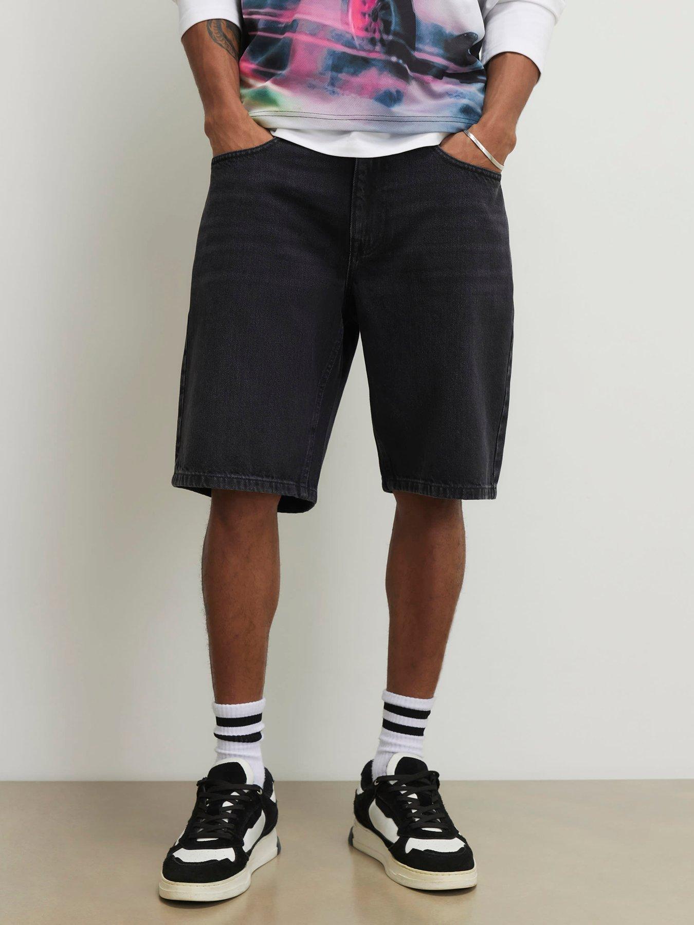 River Island Bridges Regular Shorts - Black