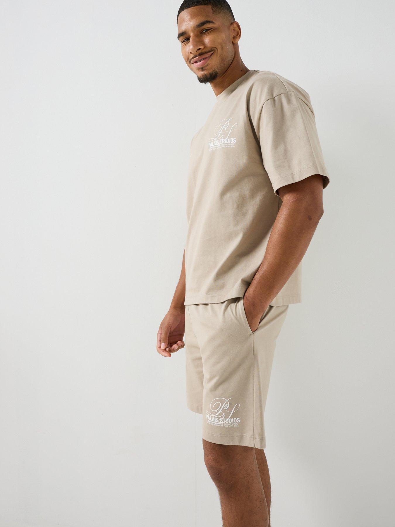 River Island River Island Short Sleeve Boxy T-shirt And Short Set