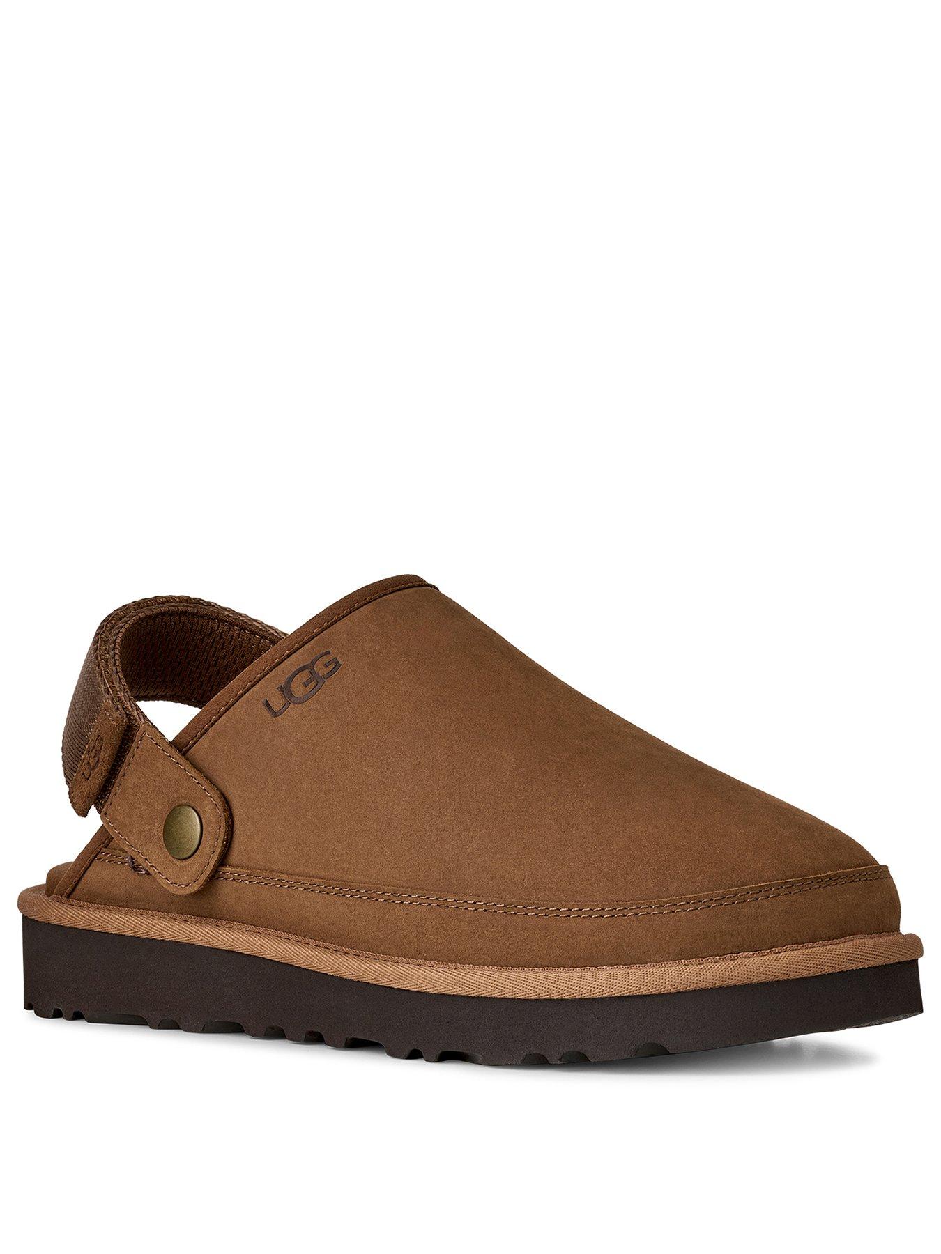  image of ugg-goldencoast-nubuck-clog-sandals