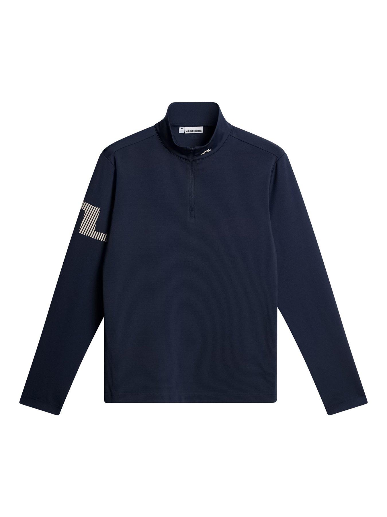 Image 5 of 5 of J LINDEBERG Mens Golf Heath Strike Mid Layer - Navy