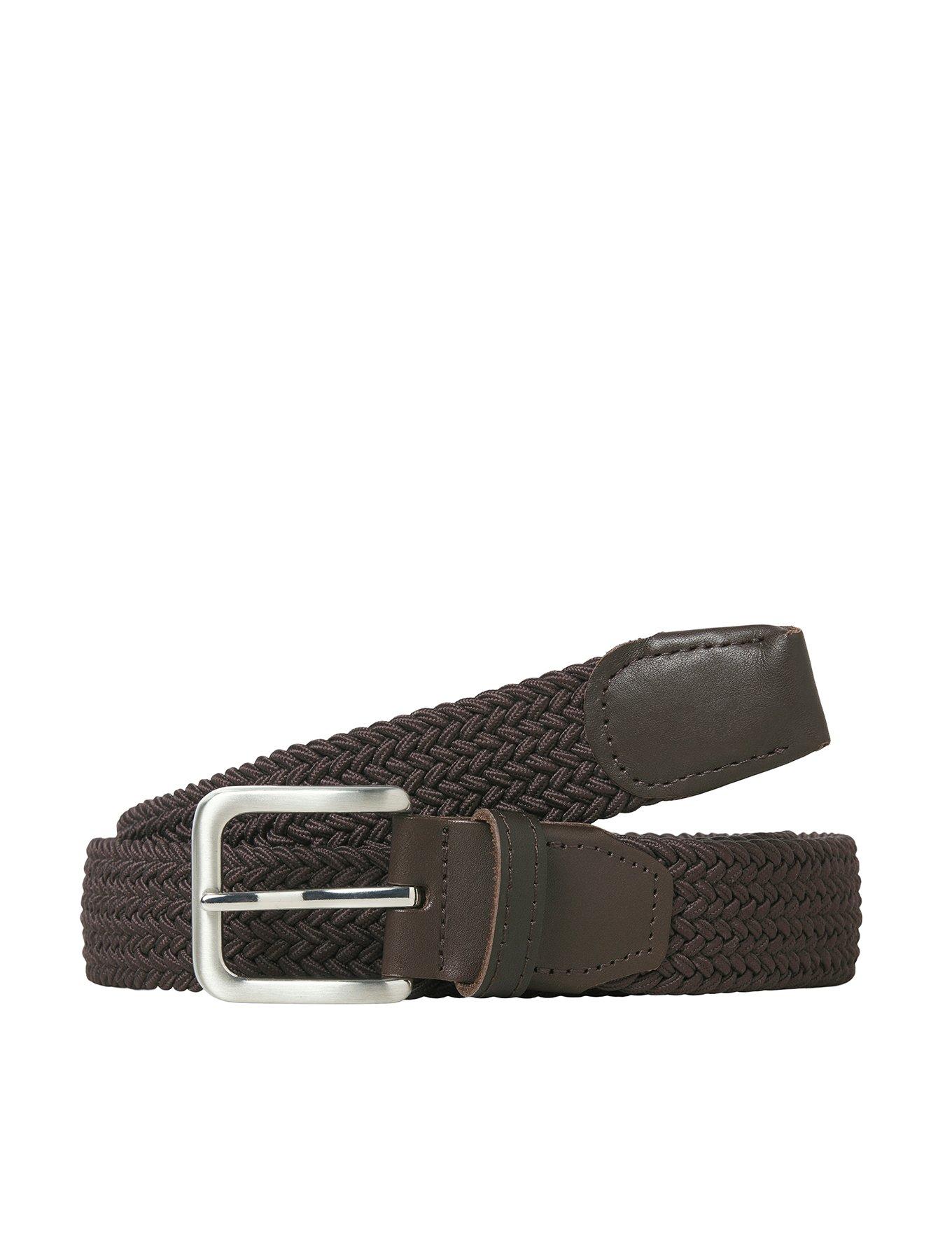 jack-jones-woven-belt-brown