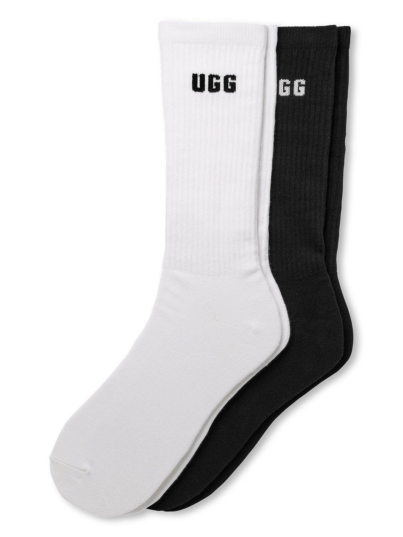 Image 1 of 3 of UGG Leander 2 Pack Crew Socks