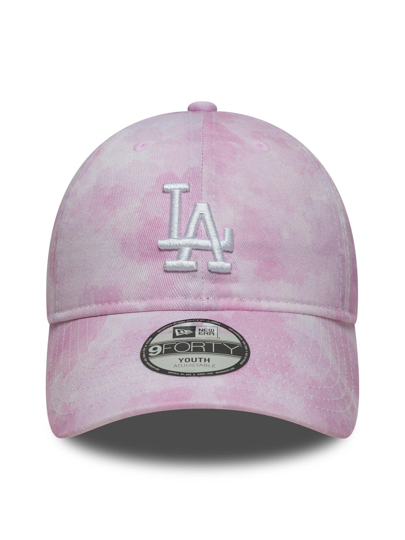 Image 3 of 5 of New Era LA Dodgers MLB Tie Dye 9Twenty Baseball Cap - Pink