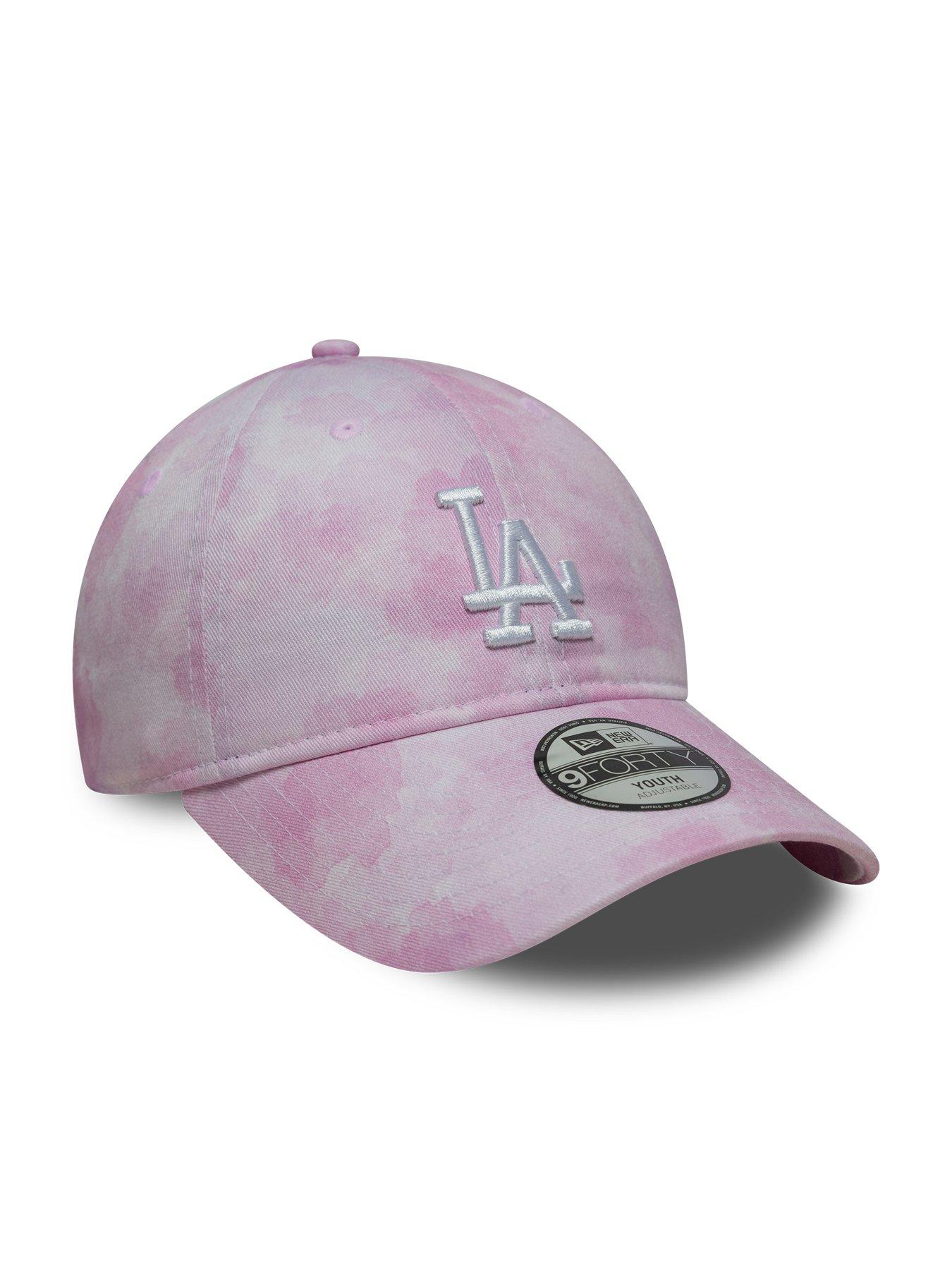 Image 4 of 5 of New Era LA Dodgers MLB Tie Dye 9Twenty Baseball Cap - Pink