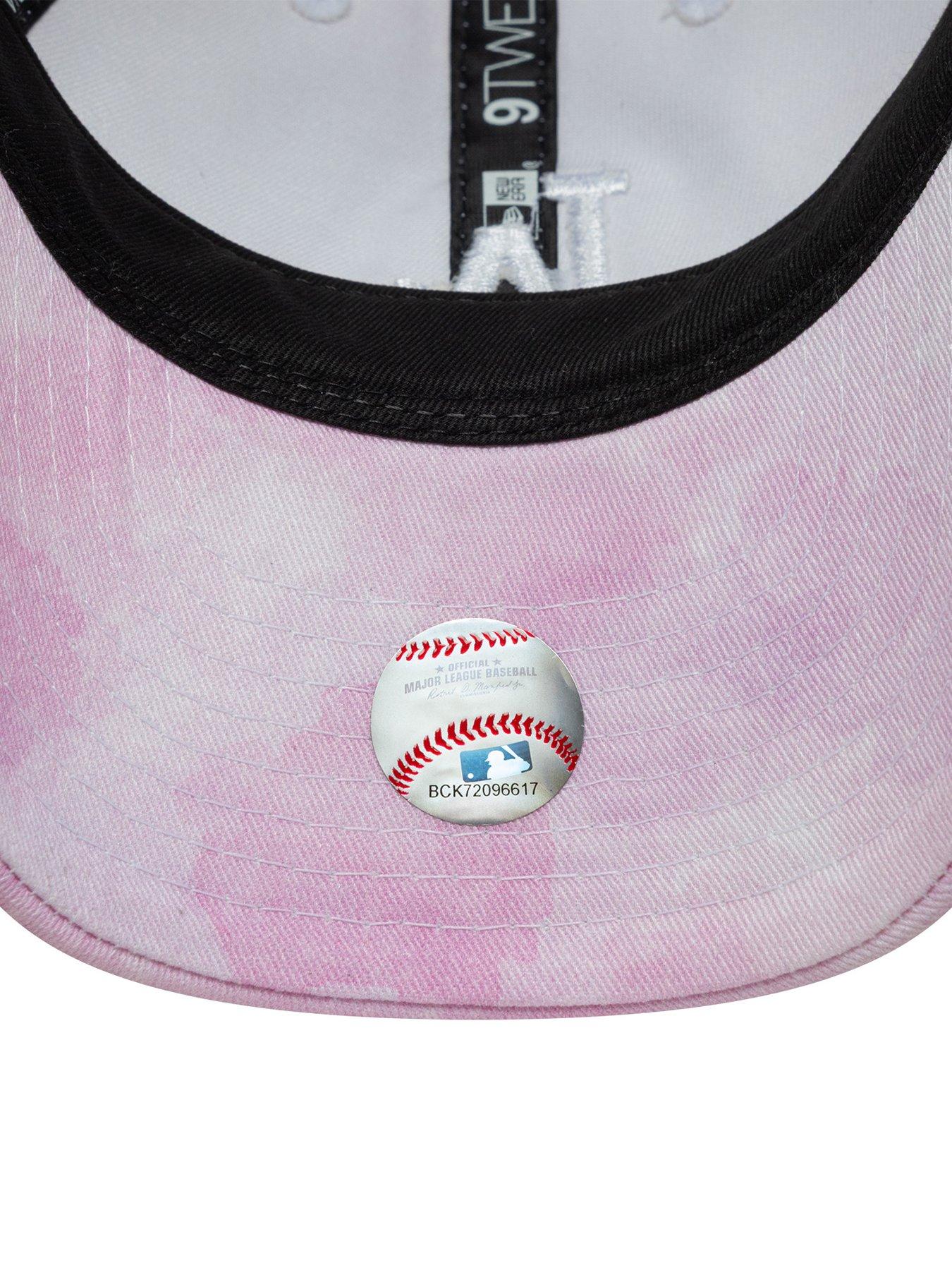 Image 5 of 5 of New Era LA Dodgers MLB Tie Dye 9Twenty Baseball Cap - Pink