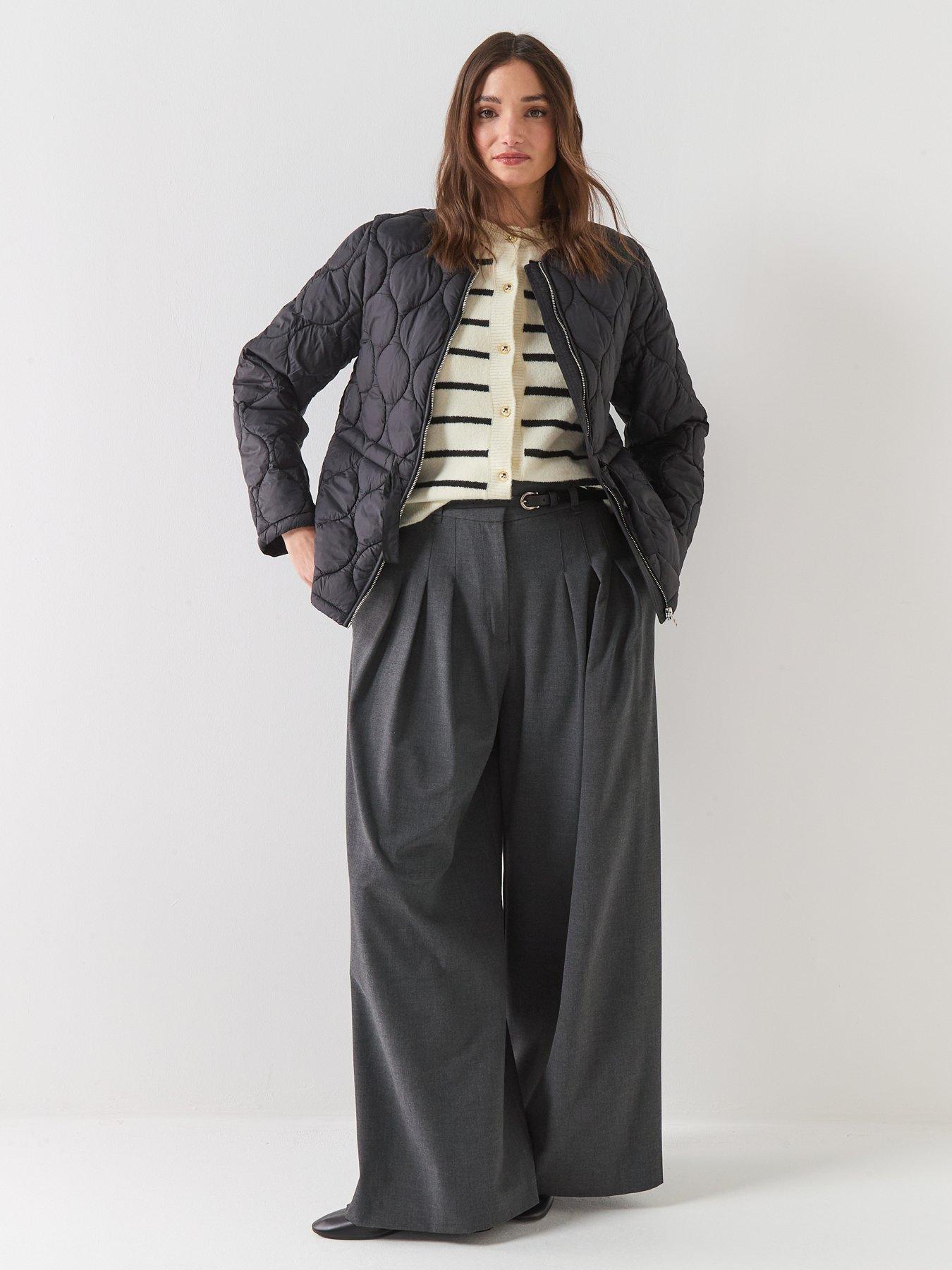Image 3 of 6 of Only Amara Quilted Jacket - Black