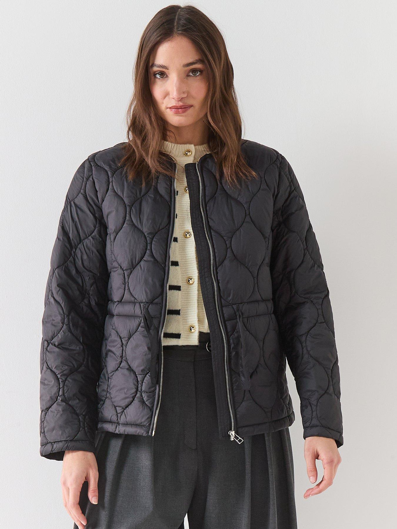 Image 5 of 6 of Only Amara Quilted Jacket - Black