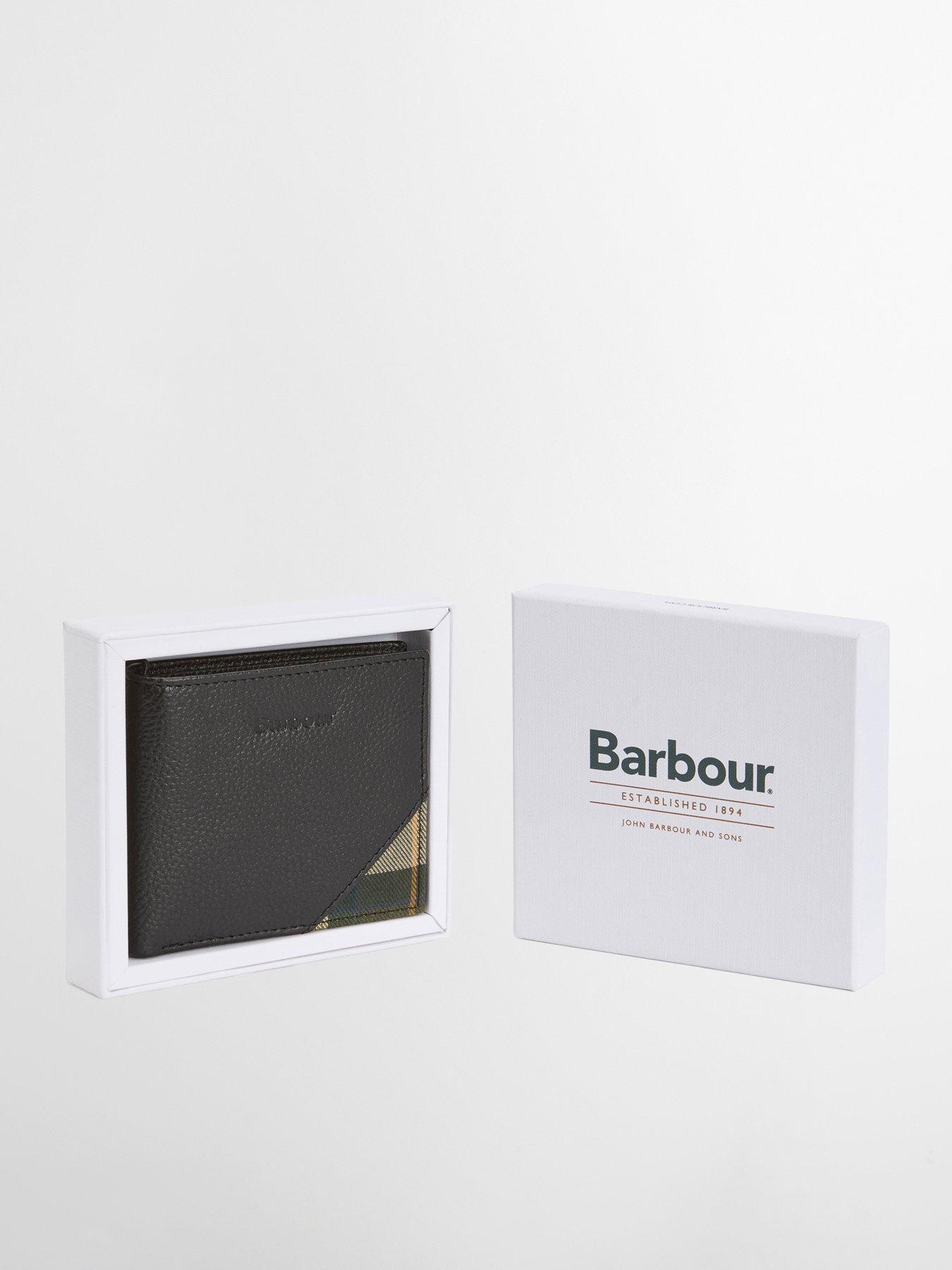  image of barbour-tarbert-leather-wallet-black