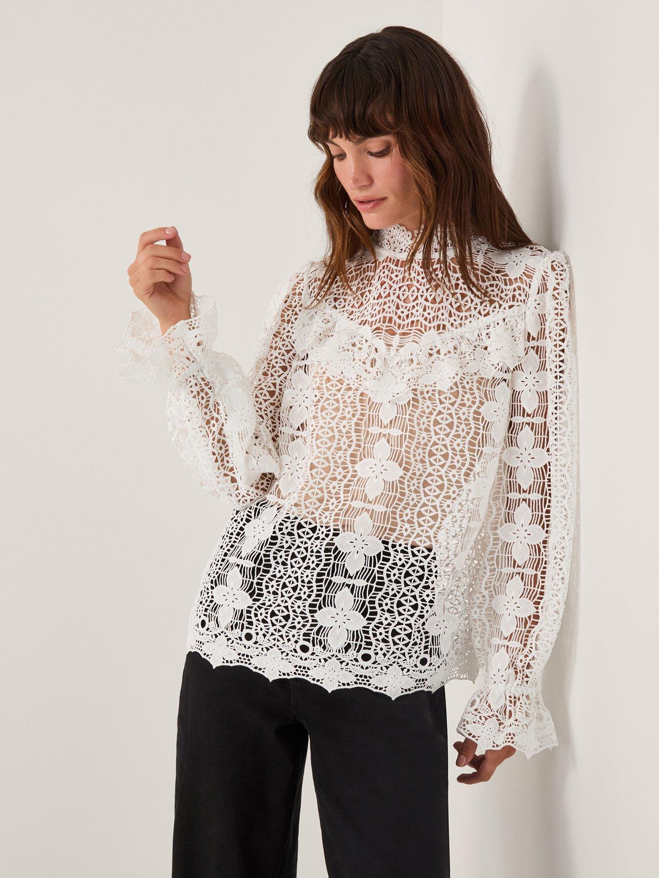 Monsoon Phoebe Lace Top