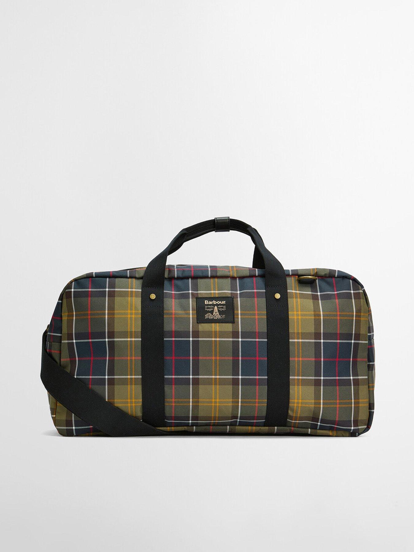 Barbour Torridon Tartan Holdall Bag - Green