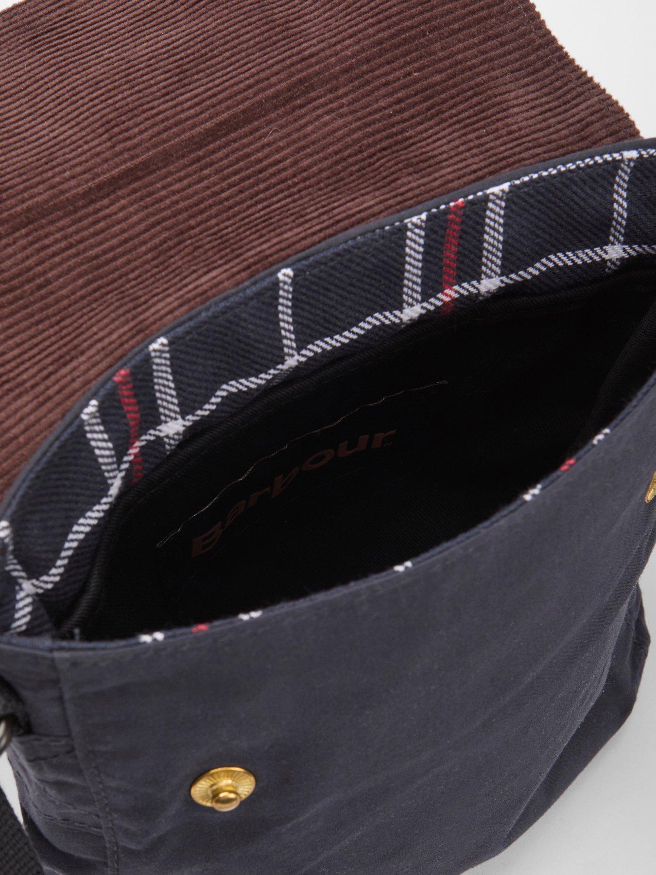  image of barbour-transport-crossbody-bag-navy