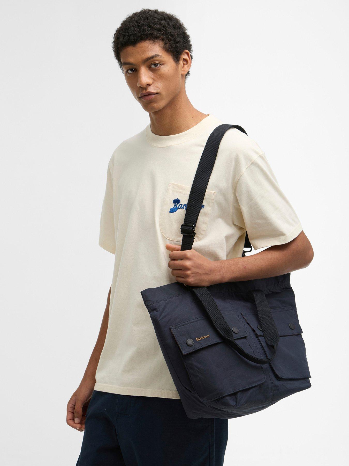 Image 2 of 6 of Barbour Transport Carry All Tote Bag - Navy
