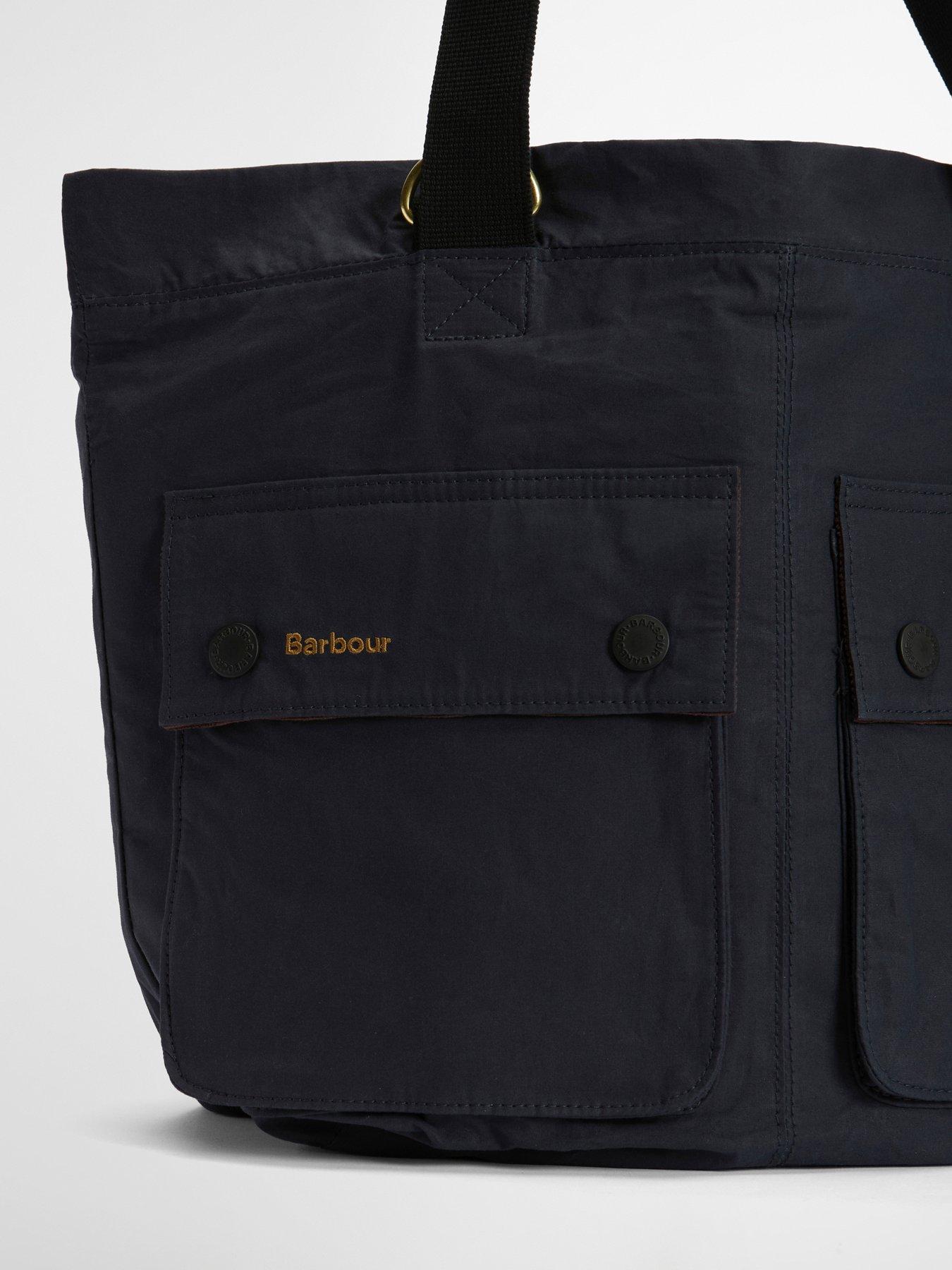Image 4 of 6 of Barbour Transport Carry All Tote Bag - Navy