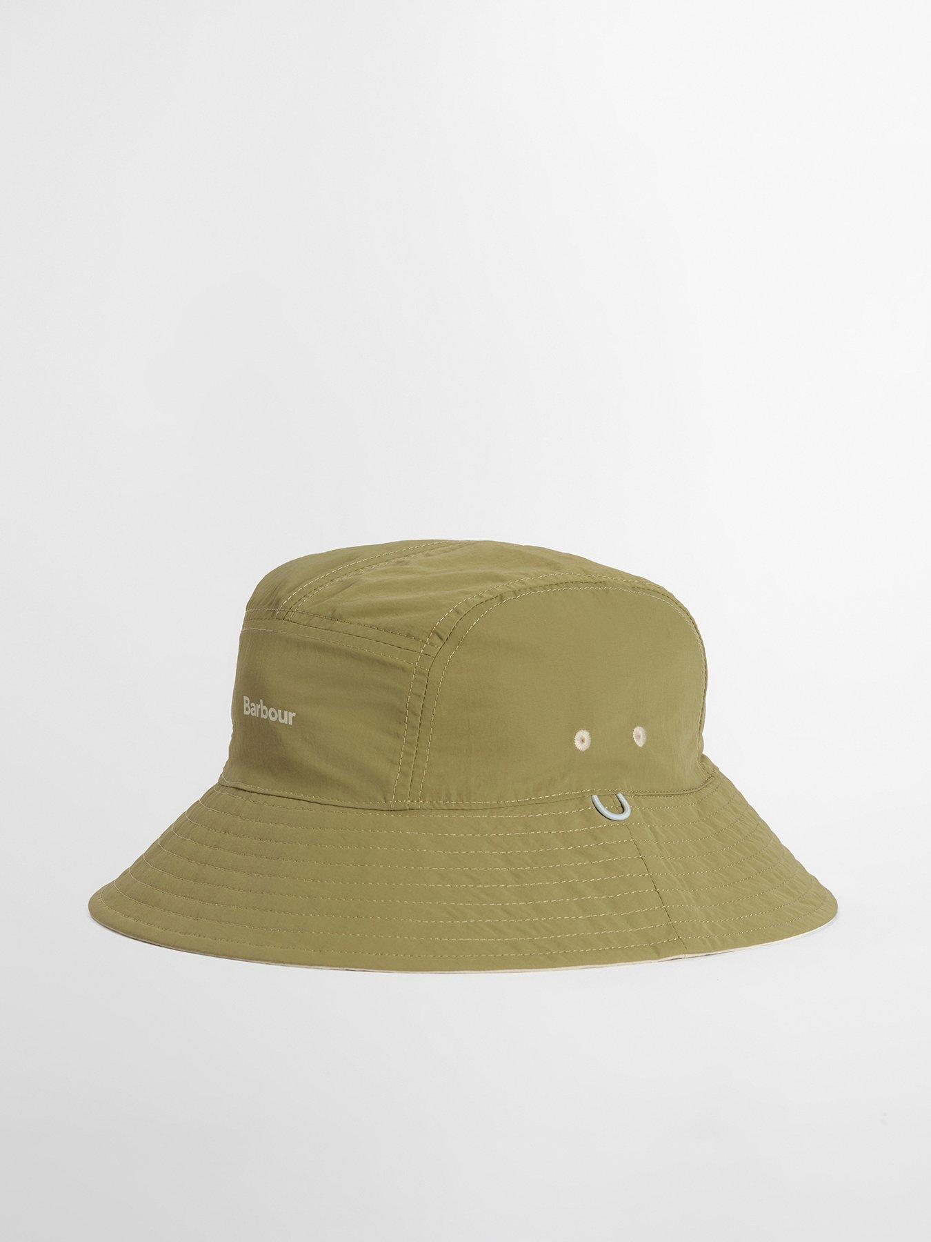 Barbour Festival Reversible Bucket Hat - Light Green