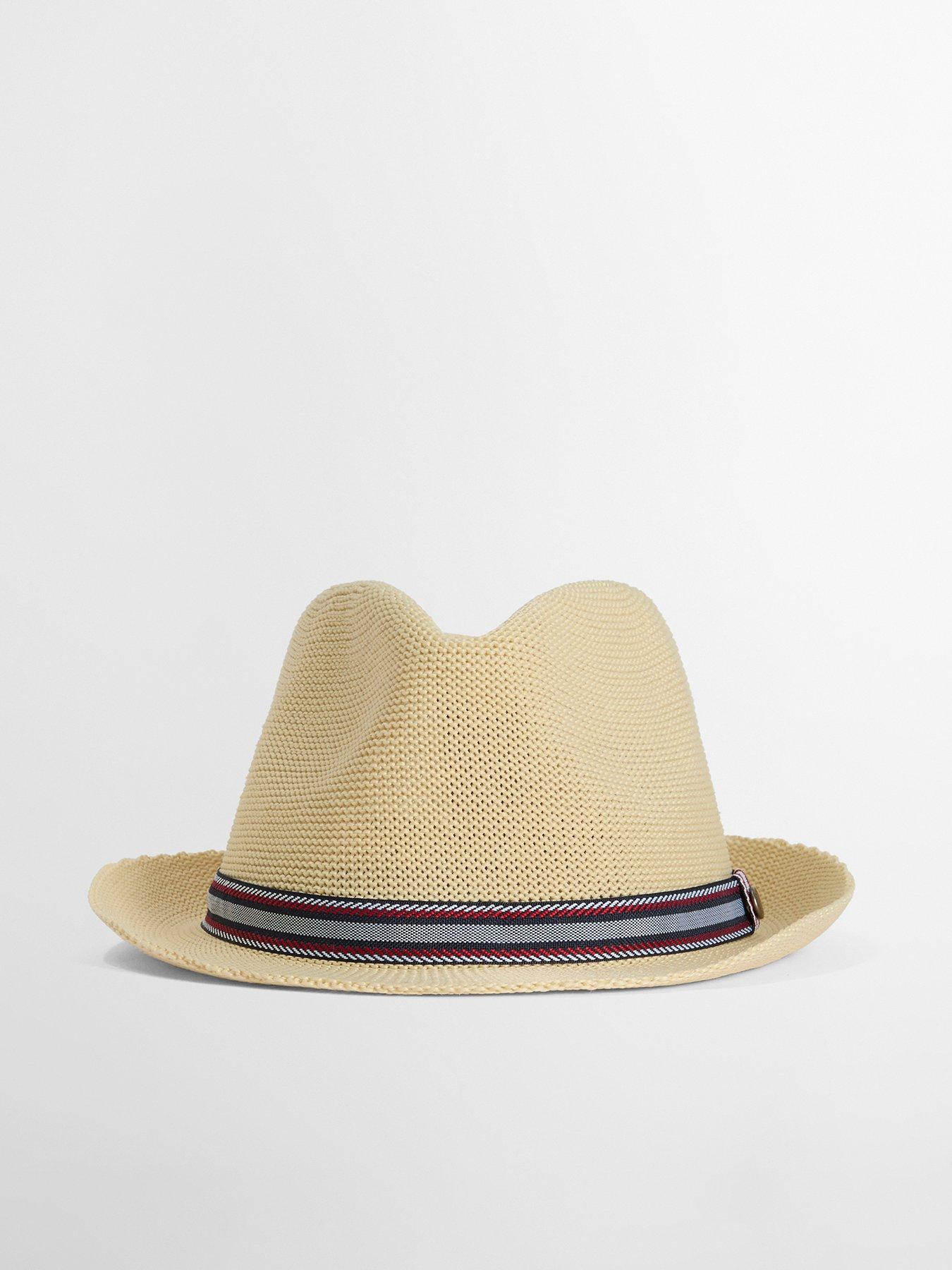 Image 1 of 5 of Barbour Linford Trilby Summer Hat - Beige