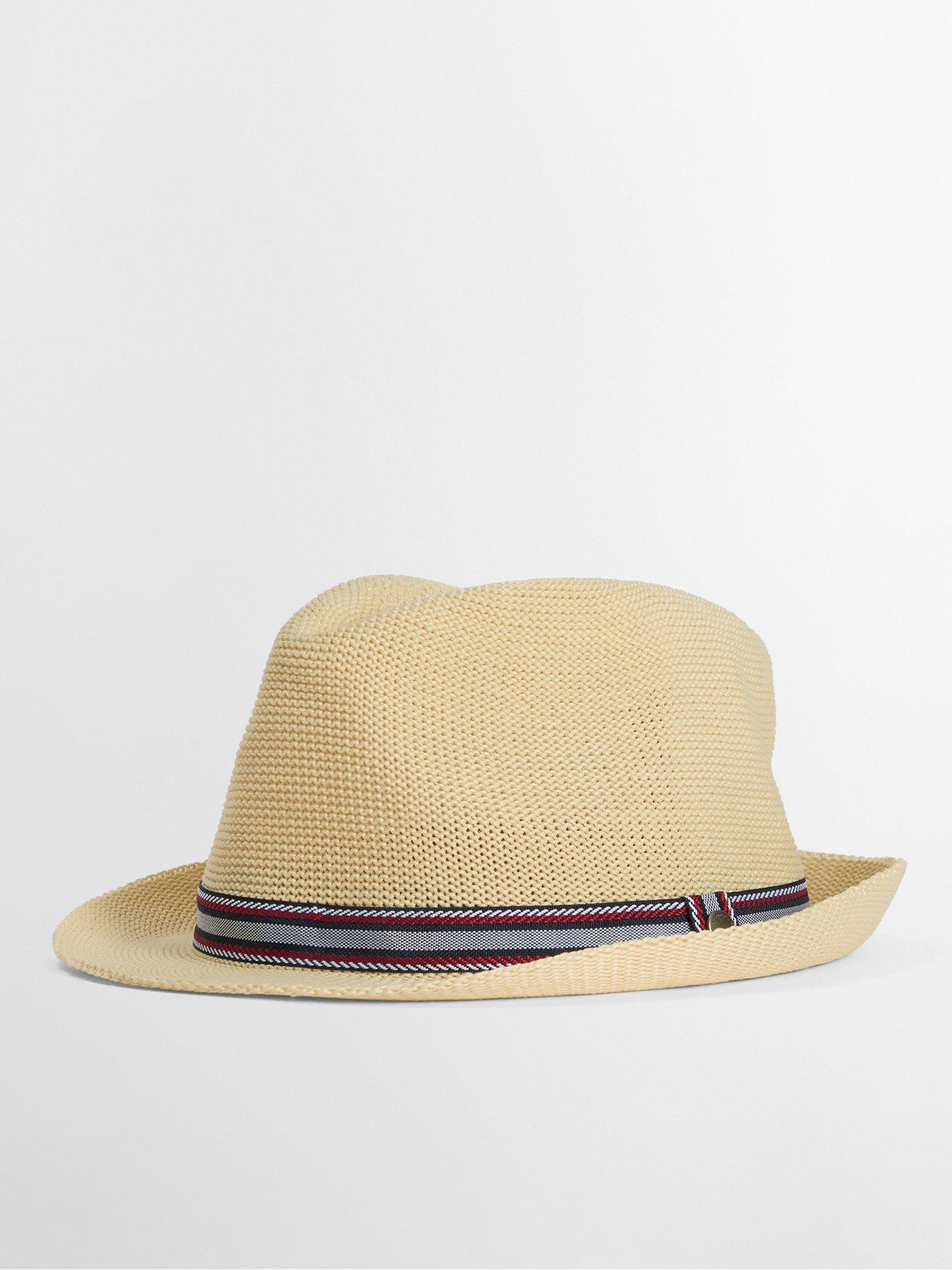Image 2 of 5 of Barbour Linford Trilby Summer Hat - Beige
